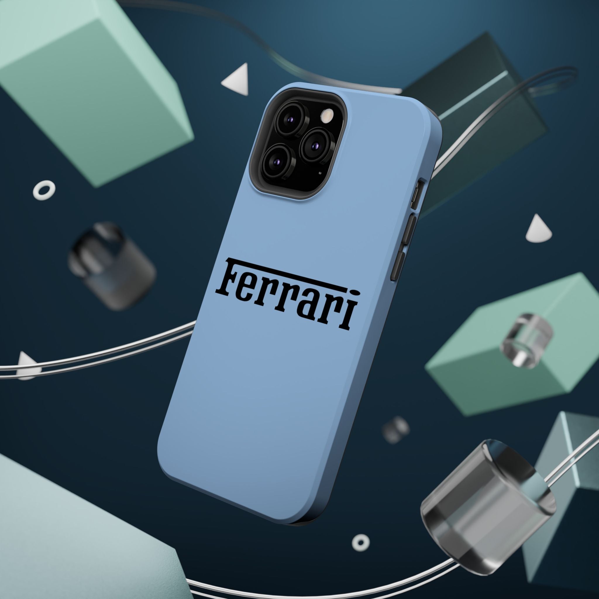 Ferrari Grigio Alloy inspired Magnetic Tough Cases