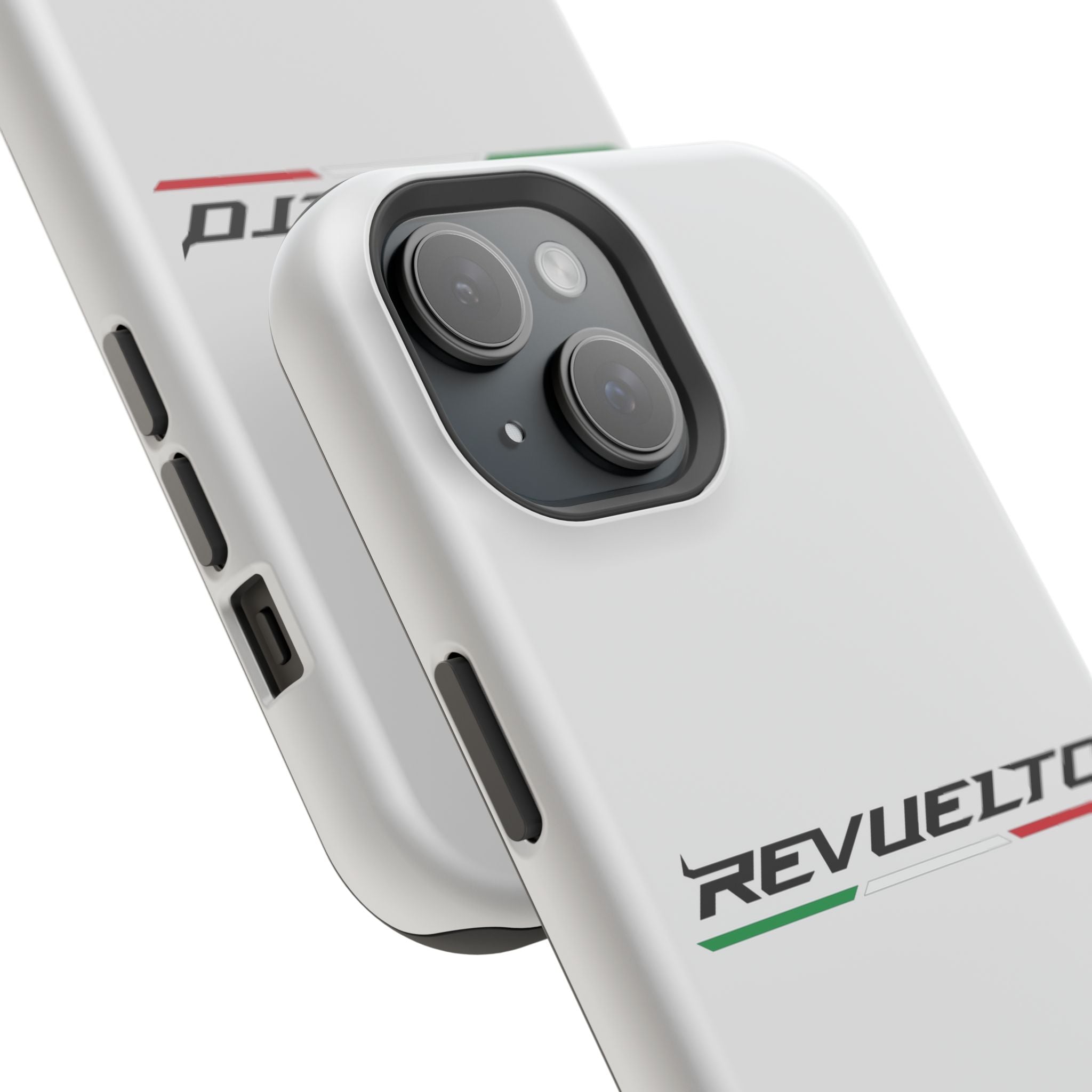 Lamborghini Revuelto White inspired Magnetic Tough Cases