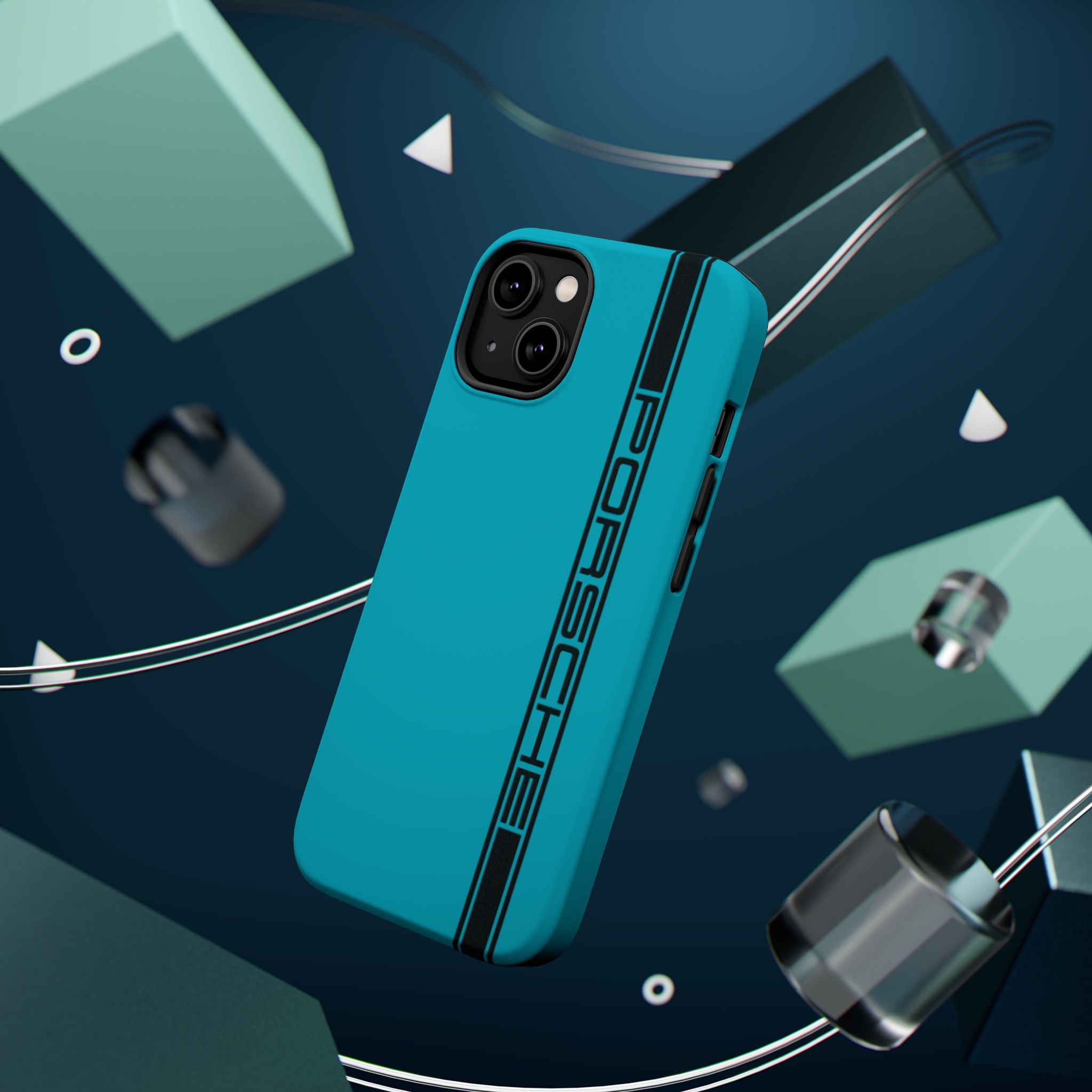 Porsche Miami blue inspired Magnetic Tough Cases