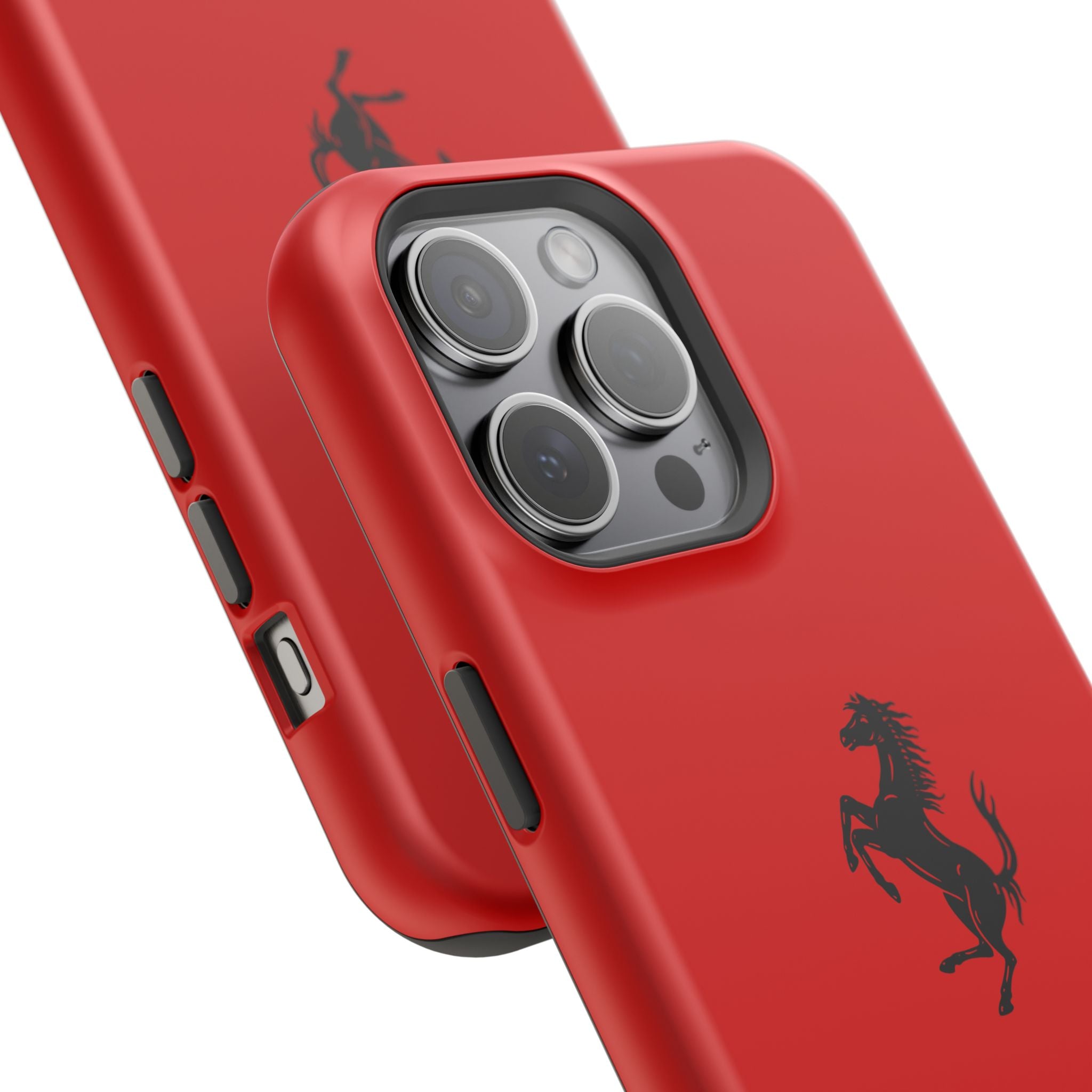 Ferrari horse Rosso corsa inspired Magnetic Tough Cases