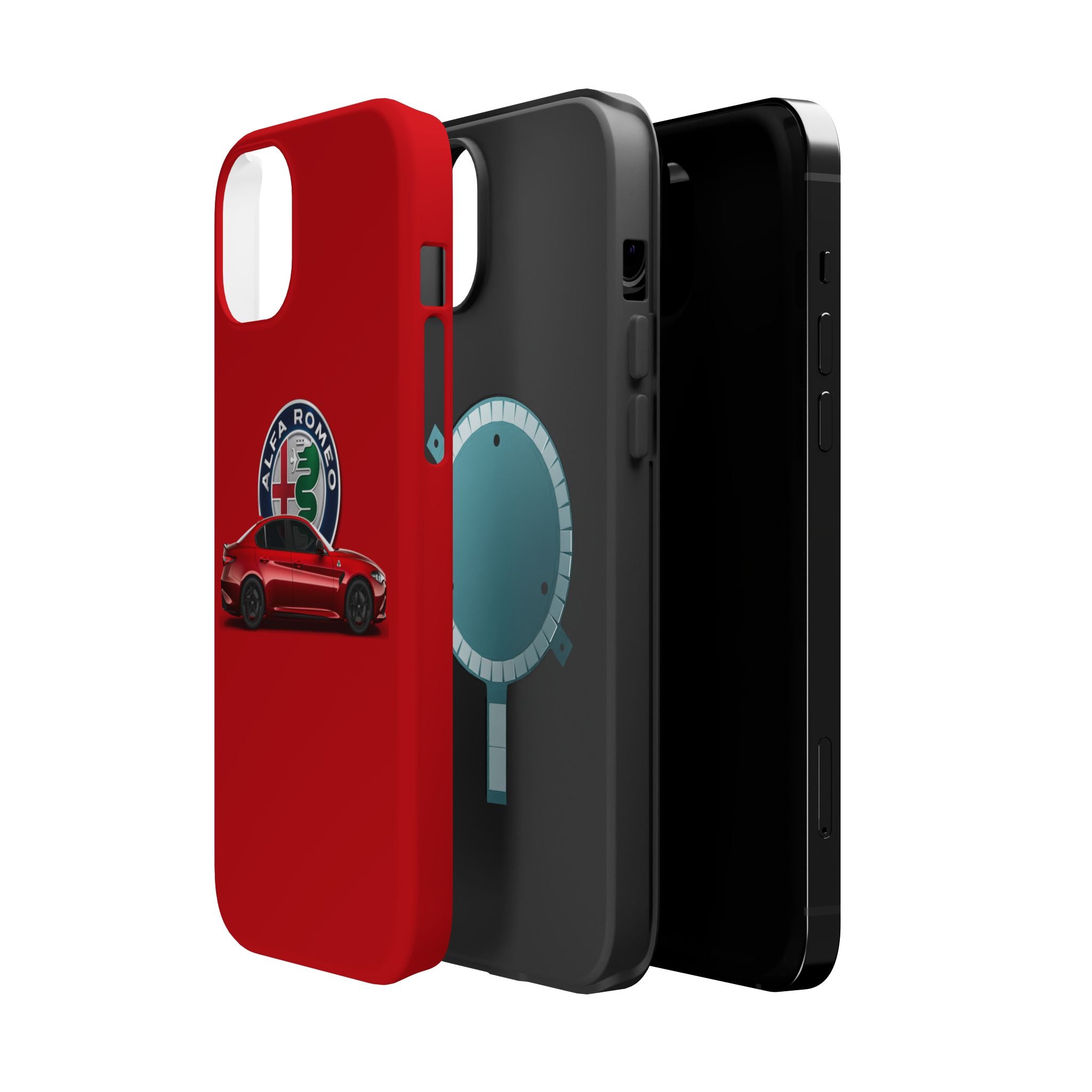 Alfa Romeo inspired Magnetic Tough Cases