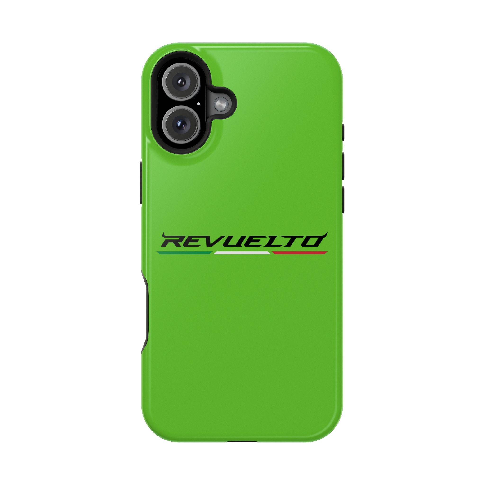 Lamborghini Revuelto Green inspired Magnetic Tough Cases
