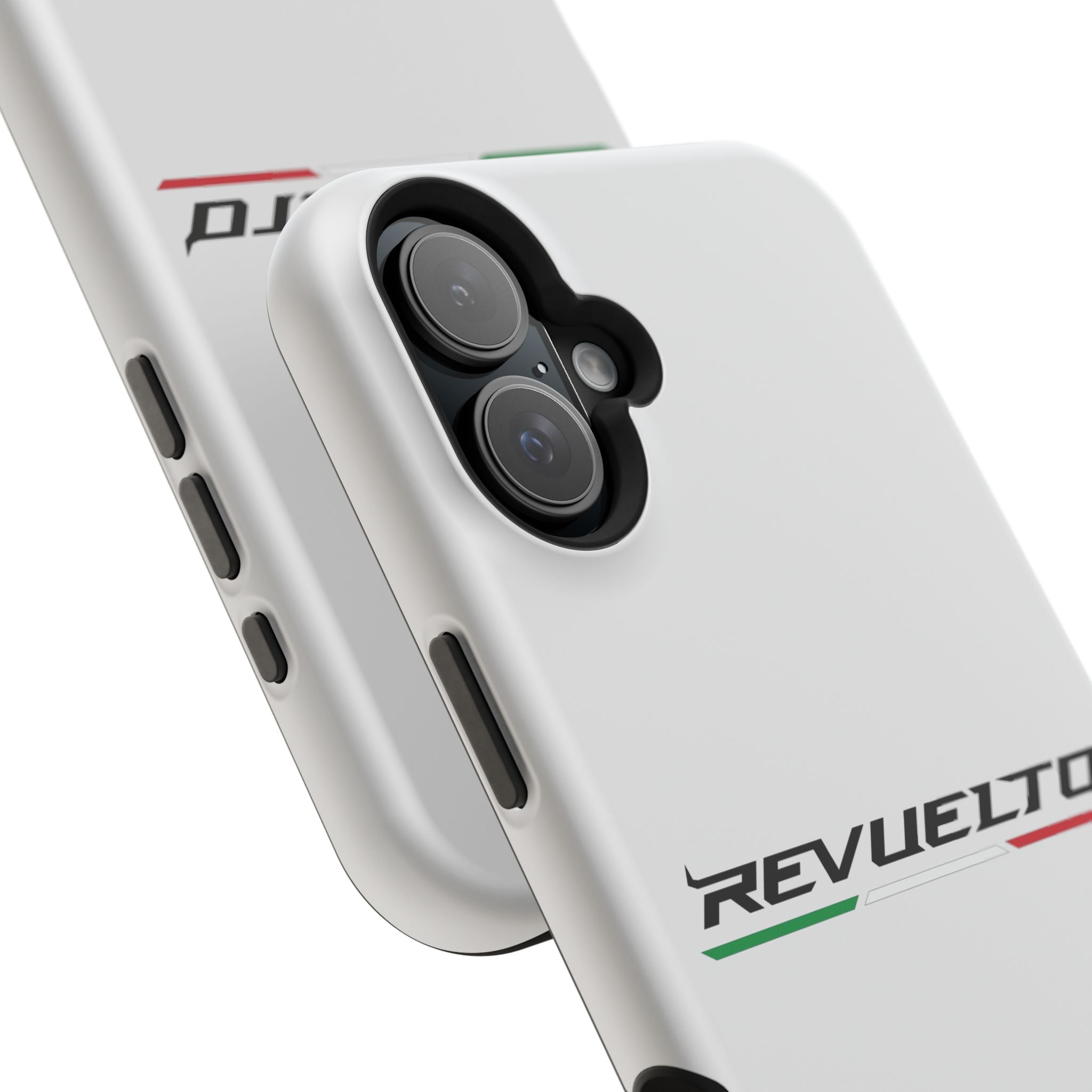 Lamborghini Revuelto White inspired Magnetic Tough Cases