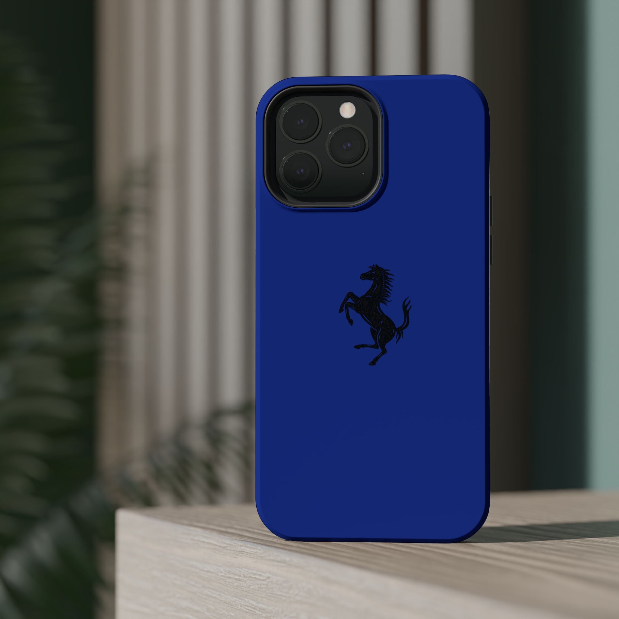 Ferrari horse Blu tour de france inspired Magnetic Tough Cases