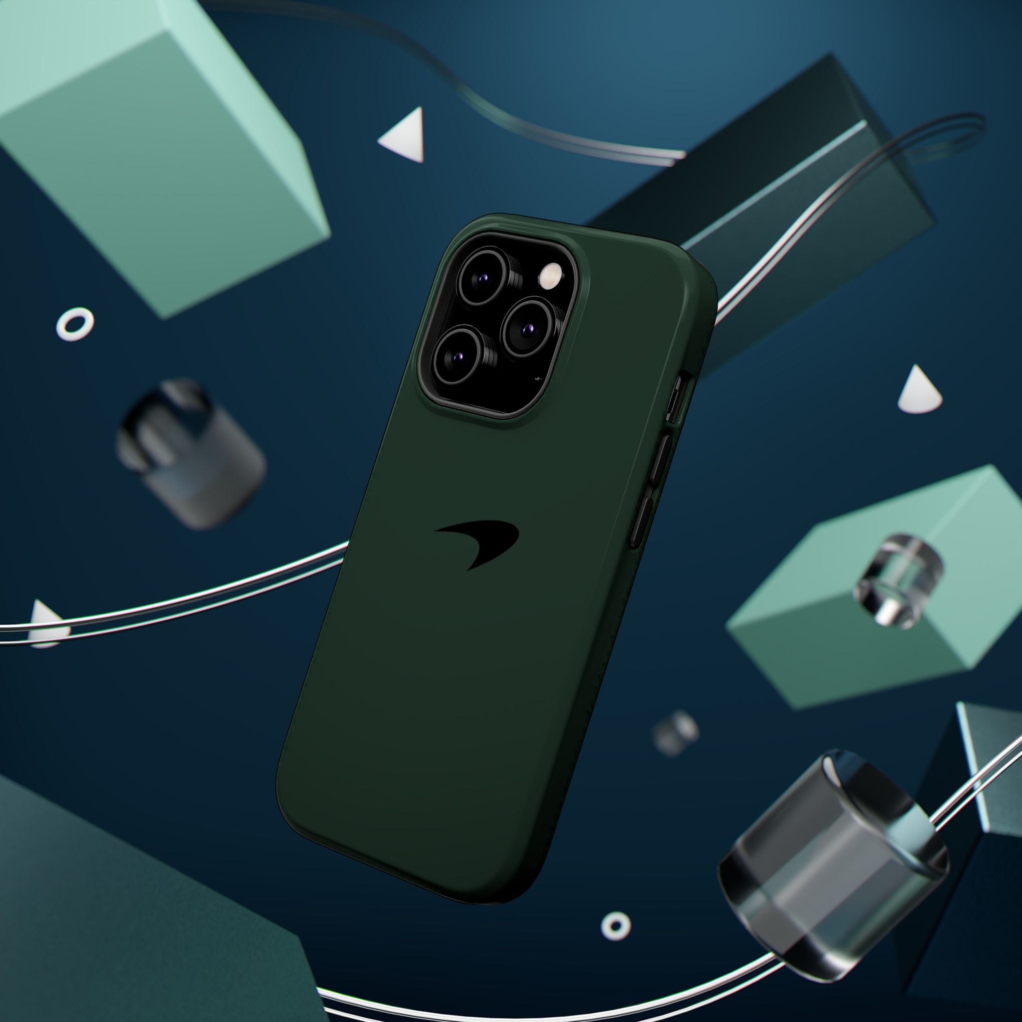 Racing green mclaren inspired Magnetic Tough Cases