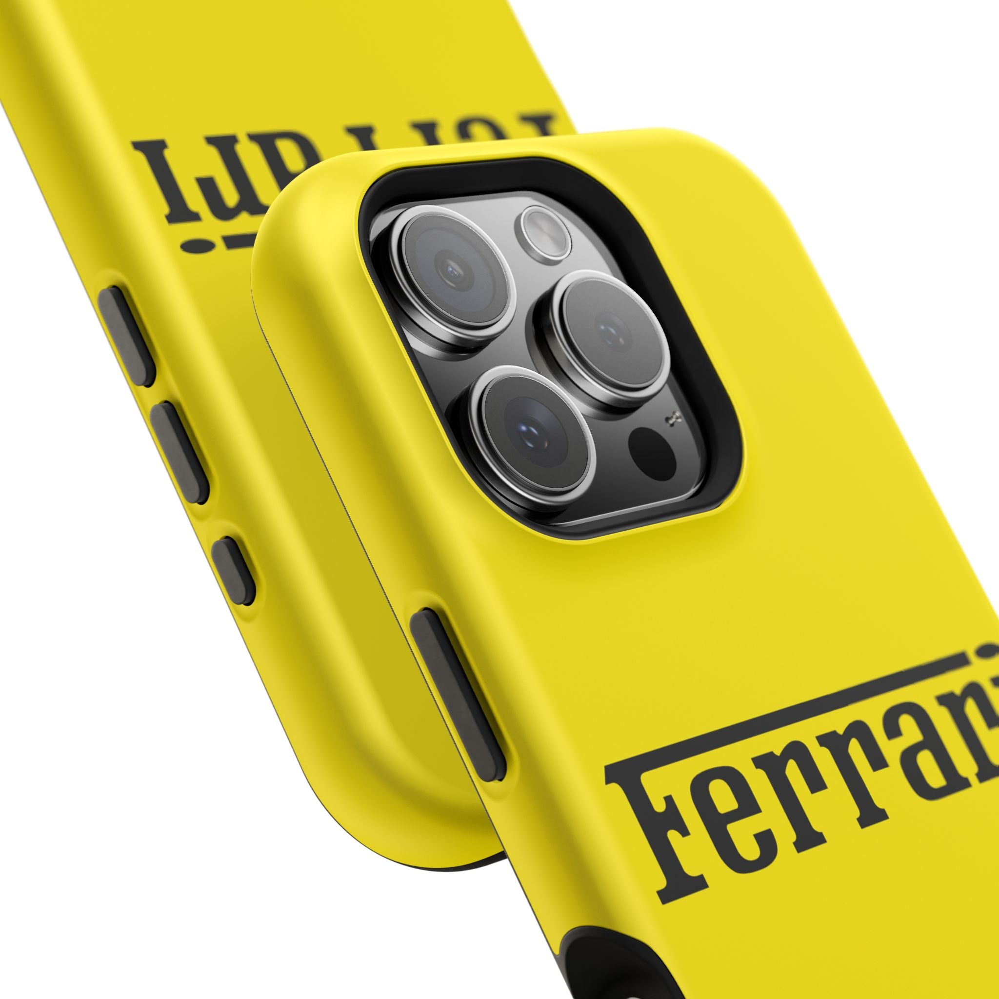 Ferrari Giallo Modena Inspired Magnetic Tough Cases