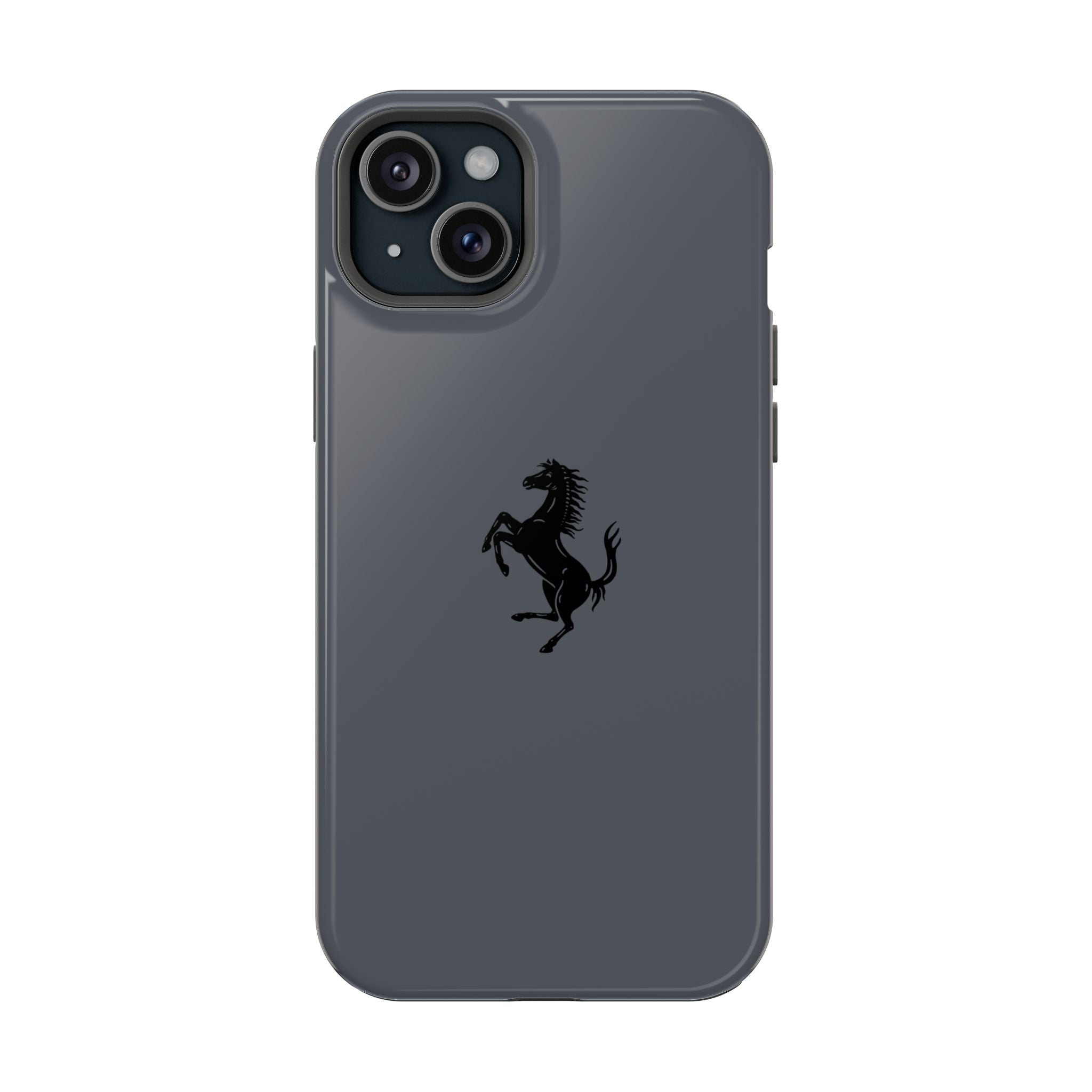 Ferrari horse Grigio silverstone inspired Magnetic Tough Cases