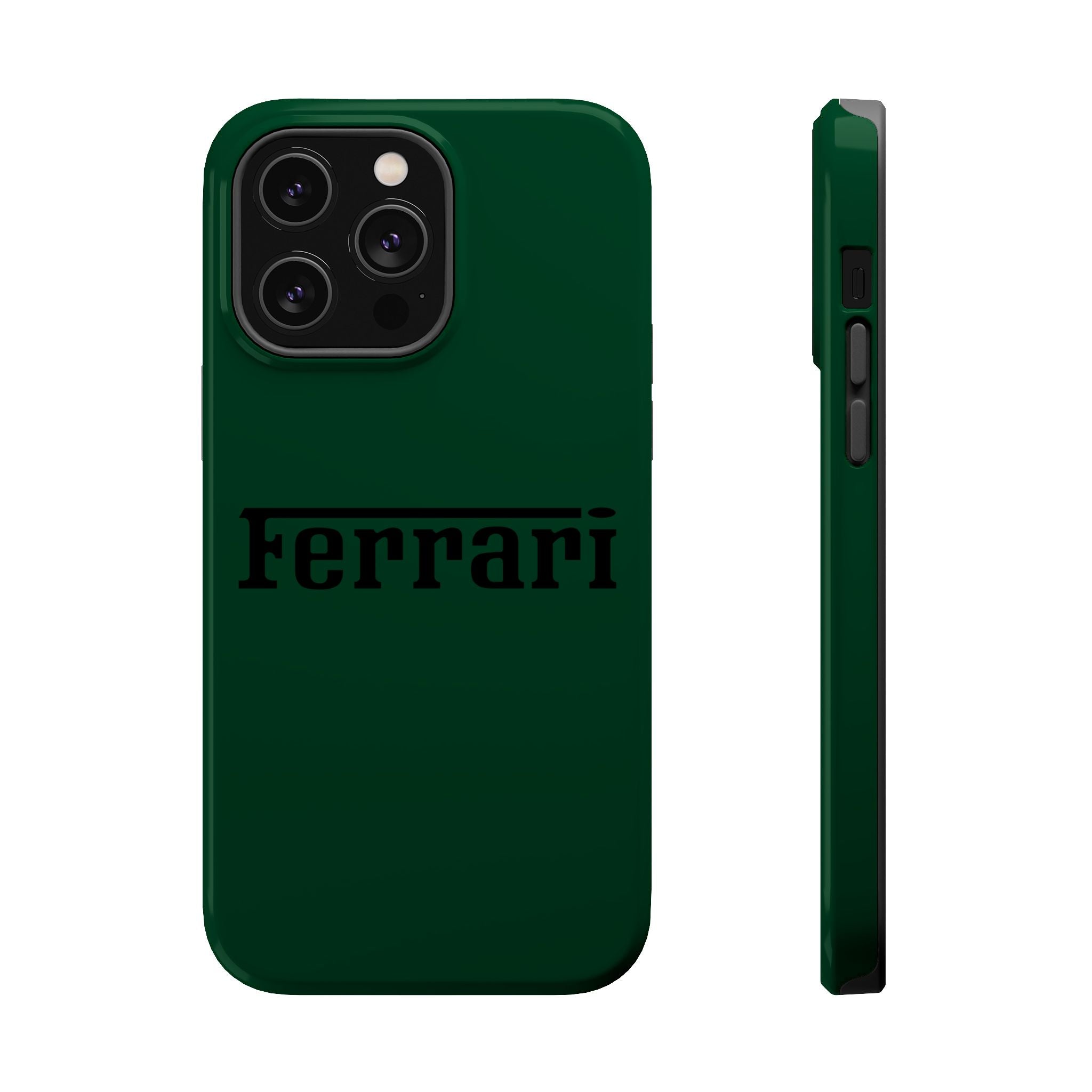 Ferrari Verde British inspired Magnetic Tough Cases