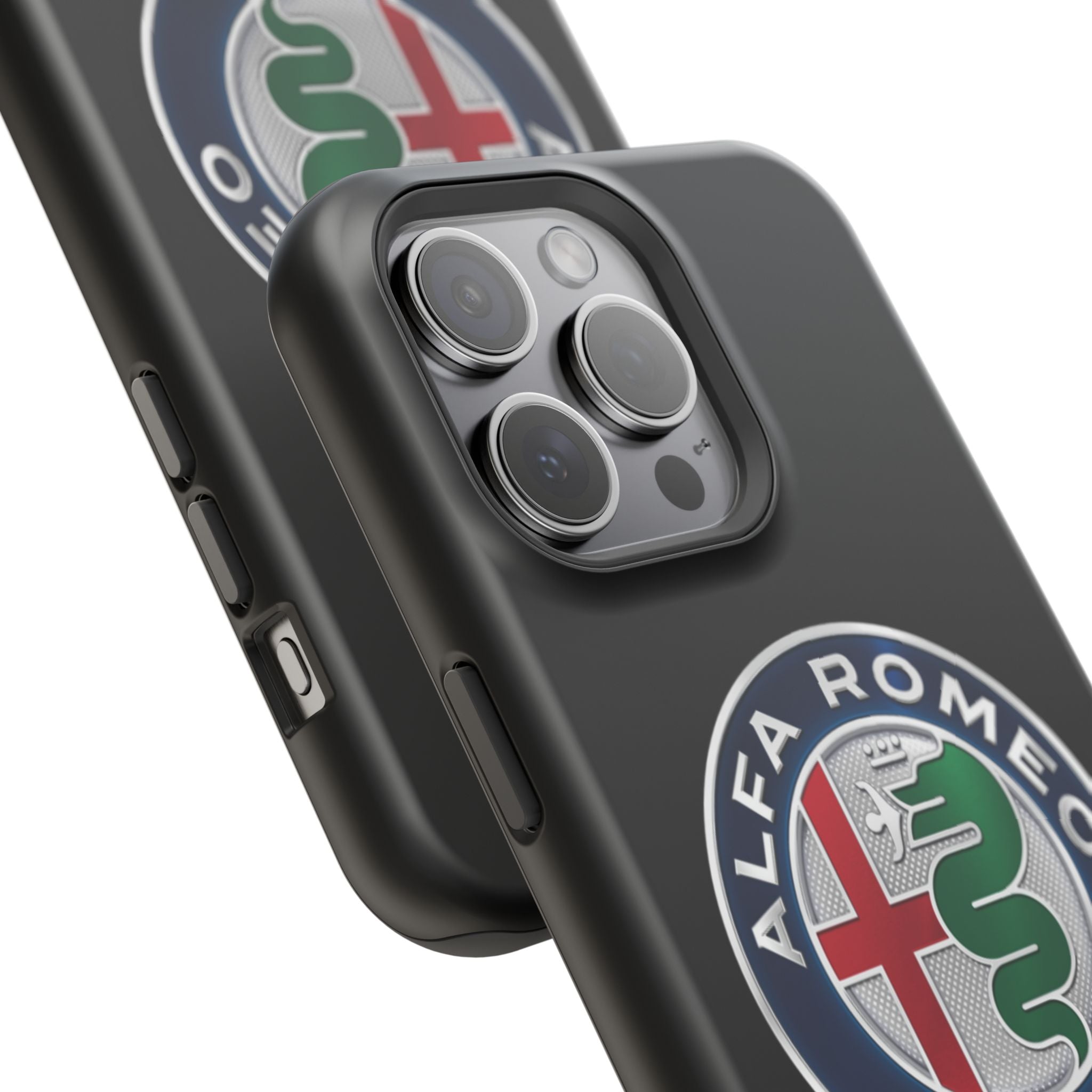 Alfa romeo Dark black inspired Magnetic Tough Cases
