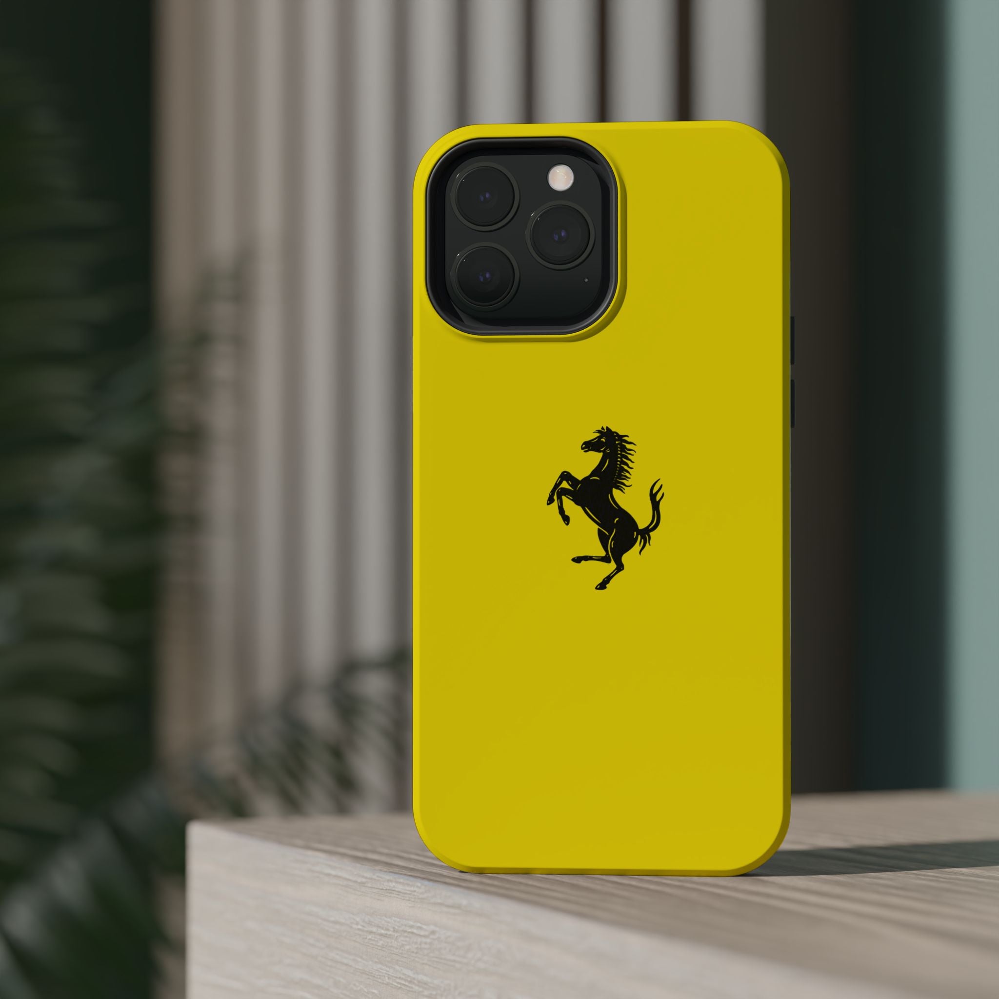 Ferrari horse giallo modena inspired Magnetic Tough Cases