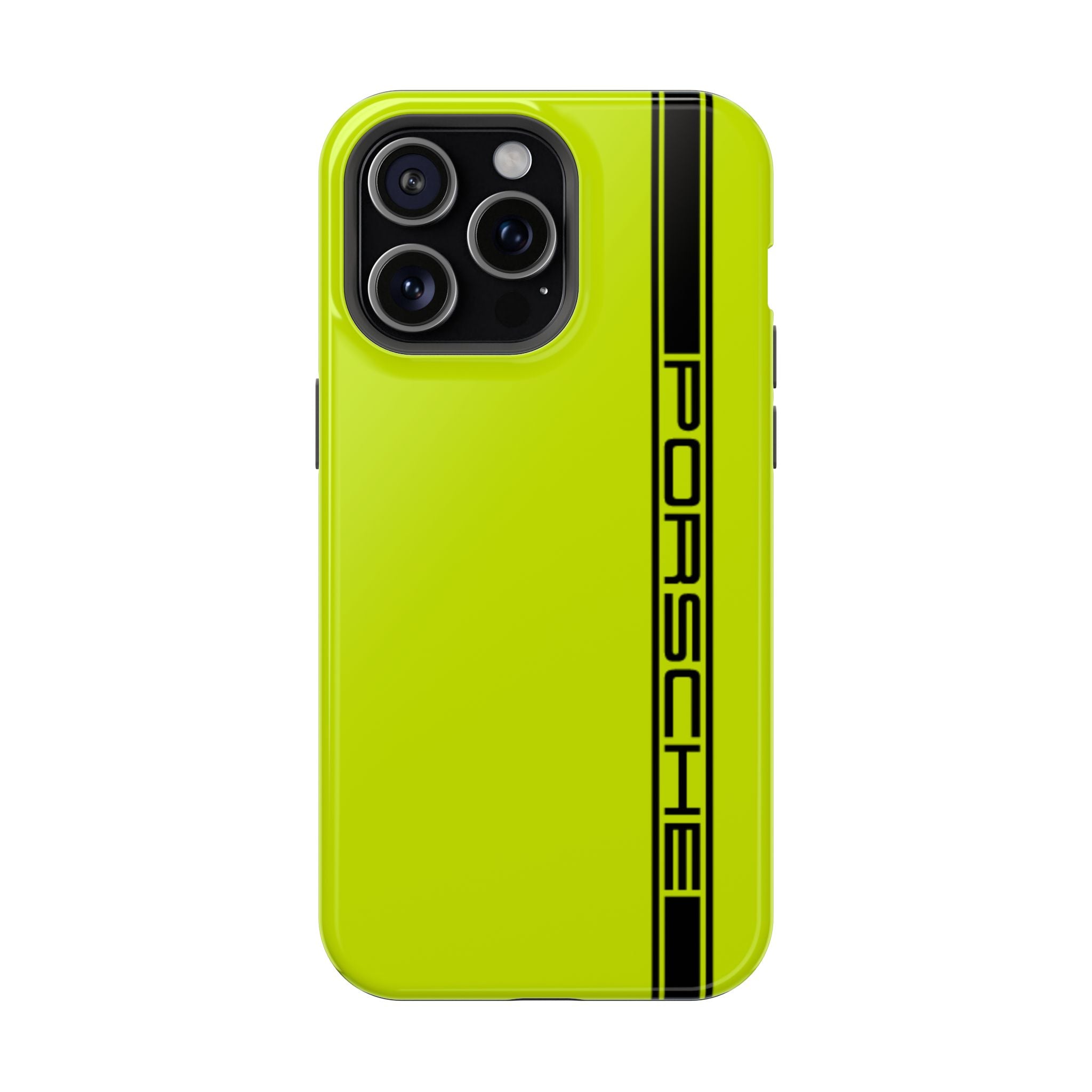 Porsche Acid Green Magnetic Tough Cases
