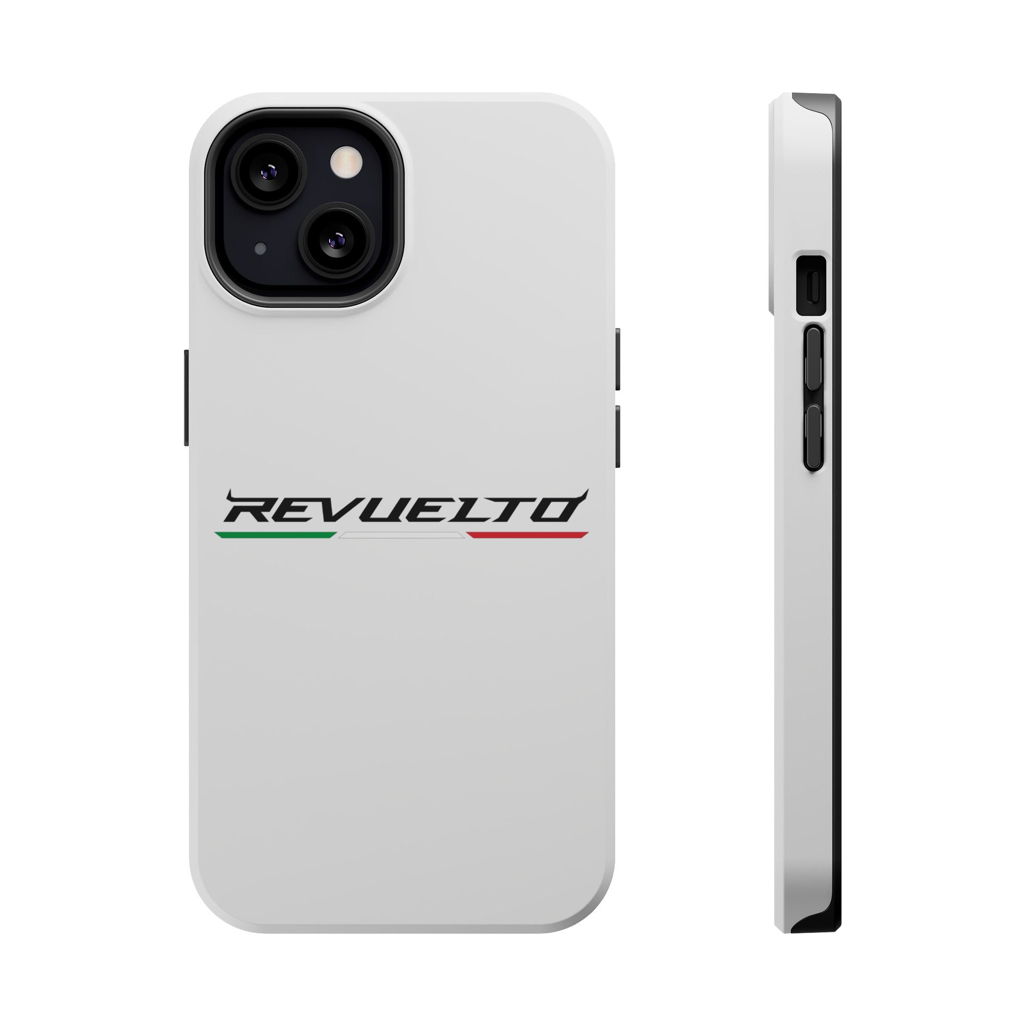Lamborghini Revuelto White inspired Magnetic Tough Cases