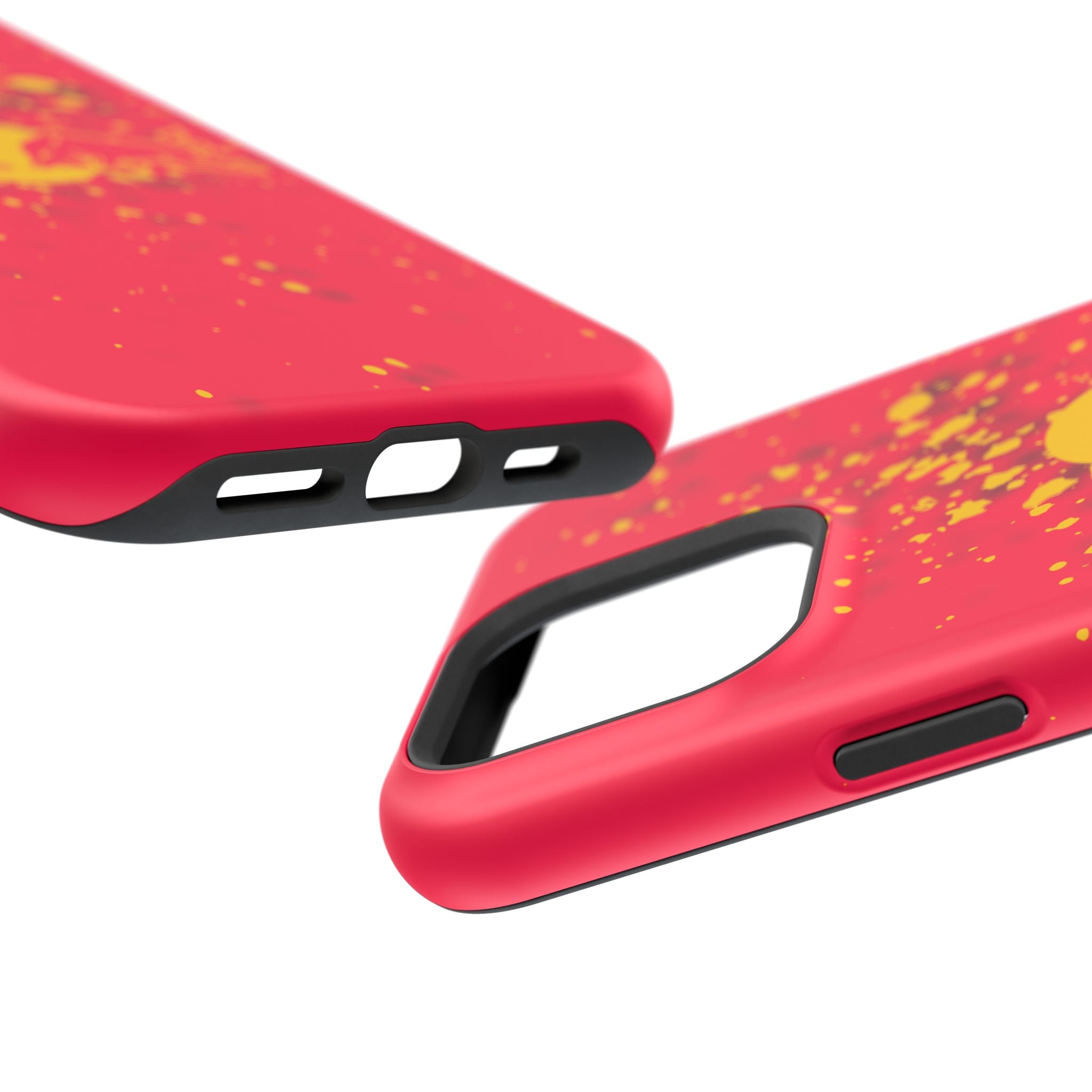 Red Bull with yellow splash inspired Magnetic Tough Cases