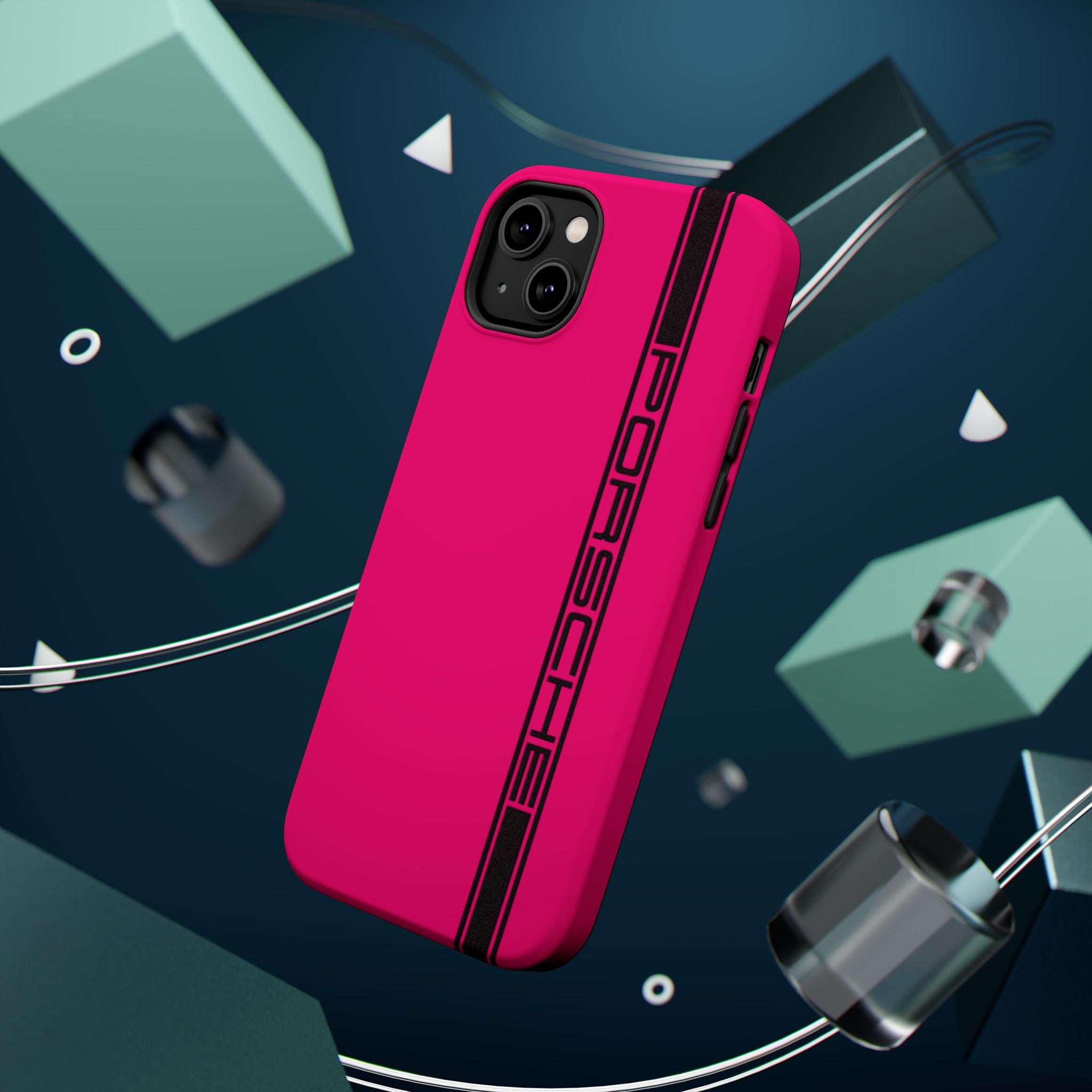 Porsche Rubystar colored inspired Magnetic Tough Cases