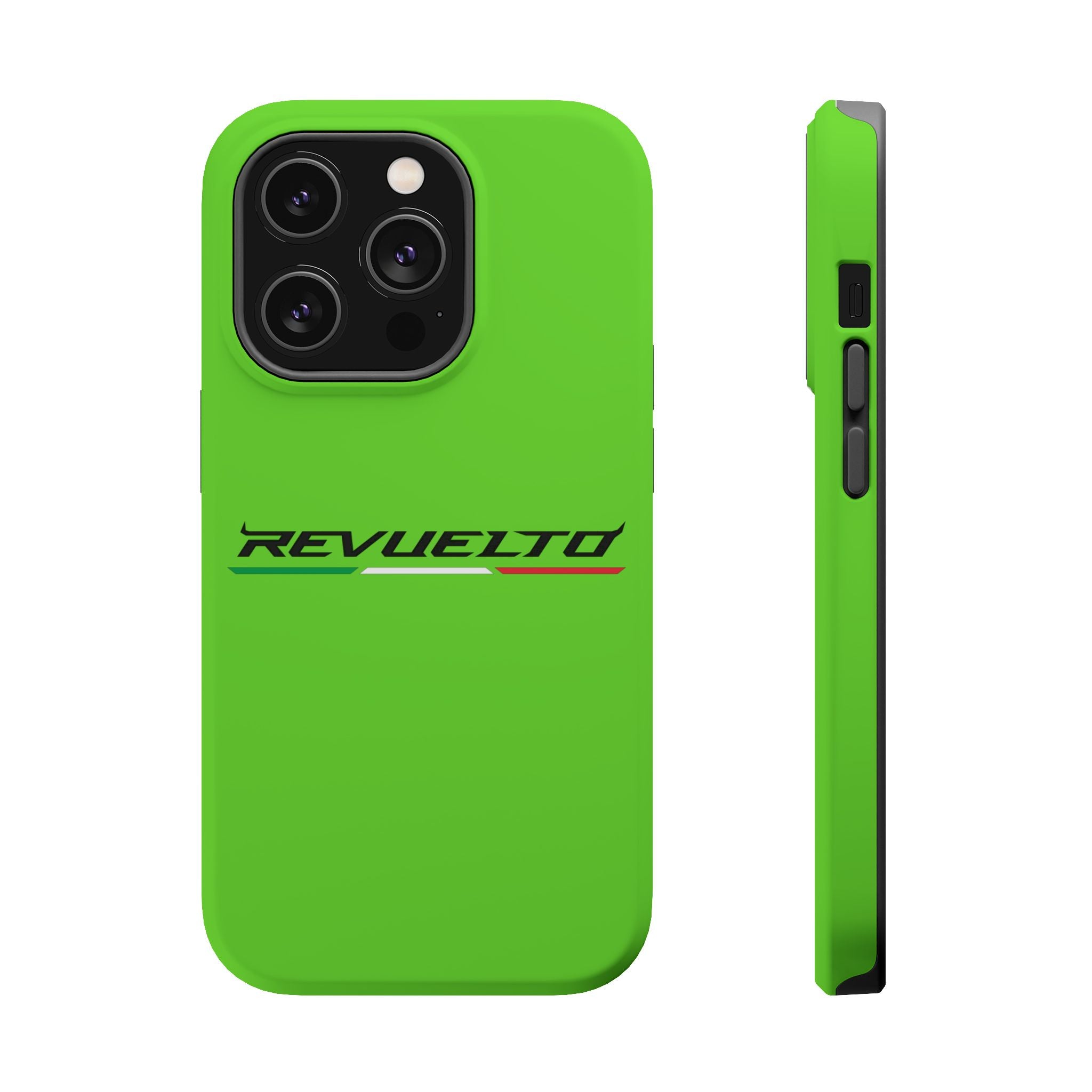 Lamborghini Revuelto Green inspired Magnetic Tough Cases