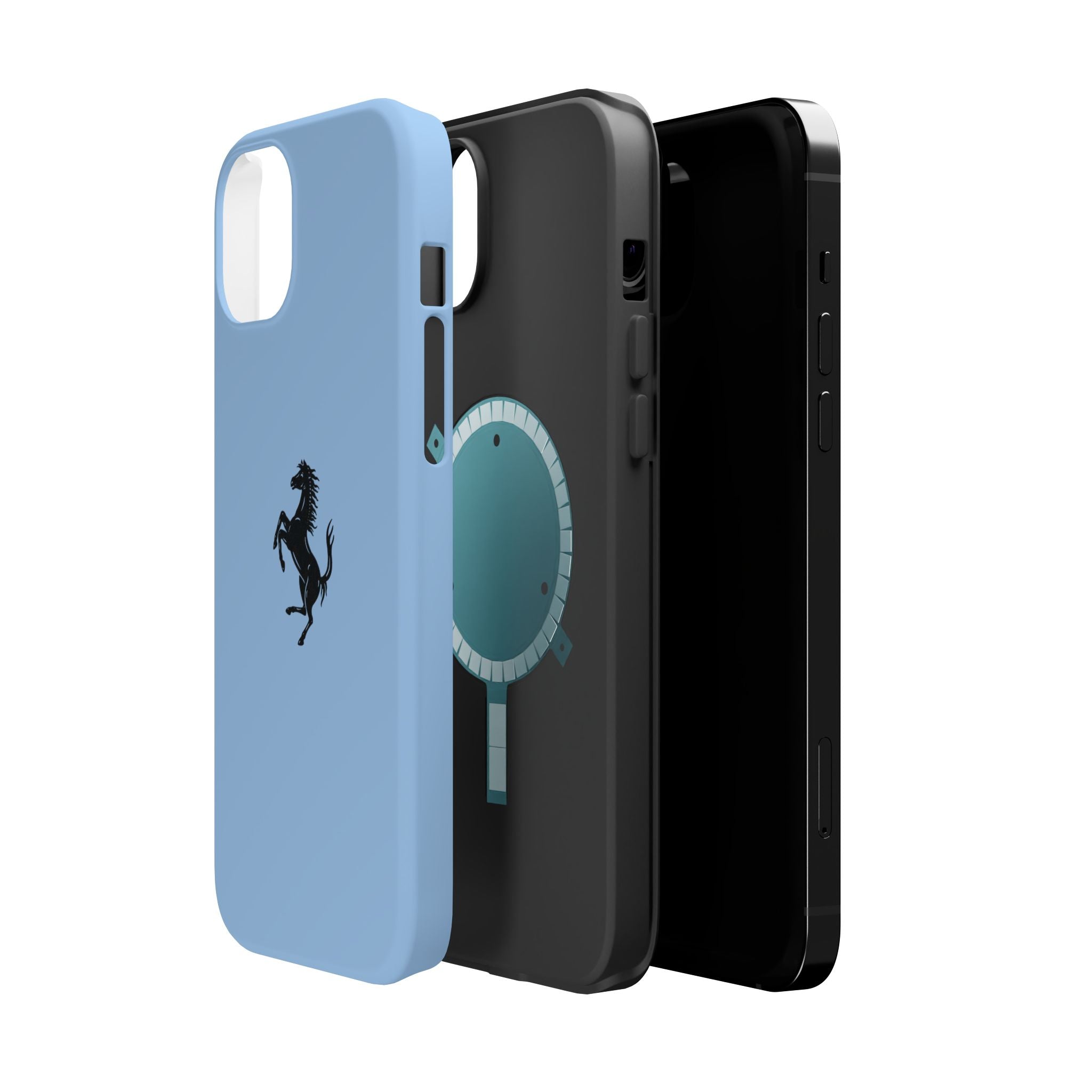 Ferrari hose Grigio alloy inspired Magnetic Tough Cases