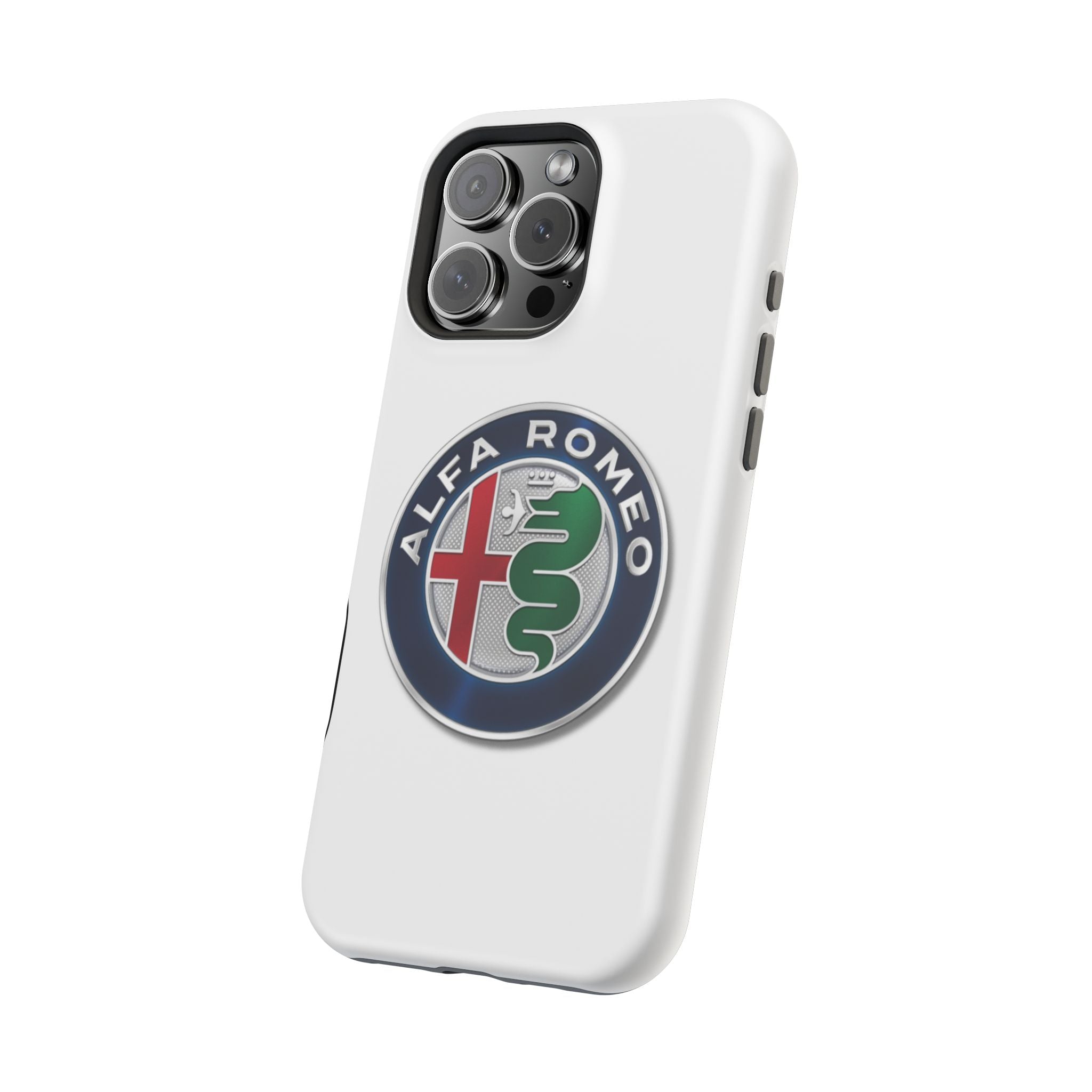 Alfa Romeo White Magnetic Tough Cases