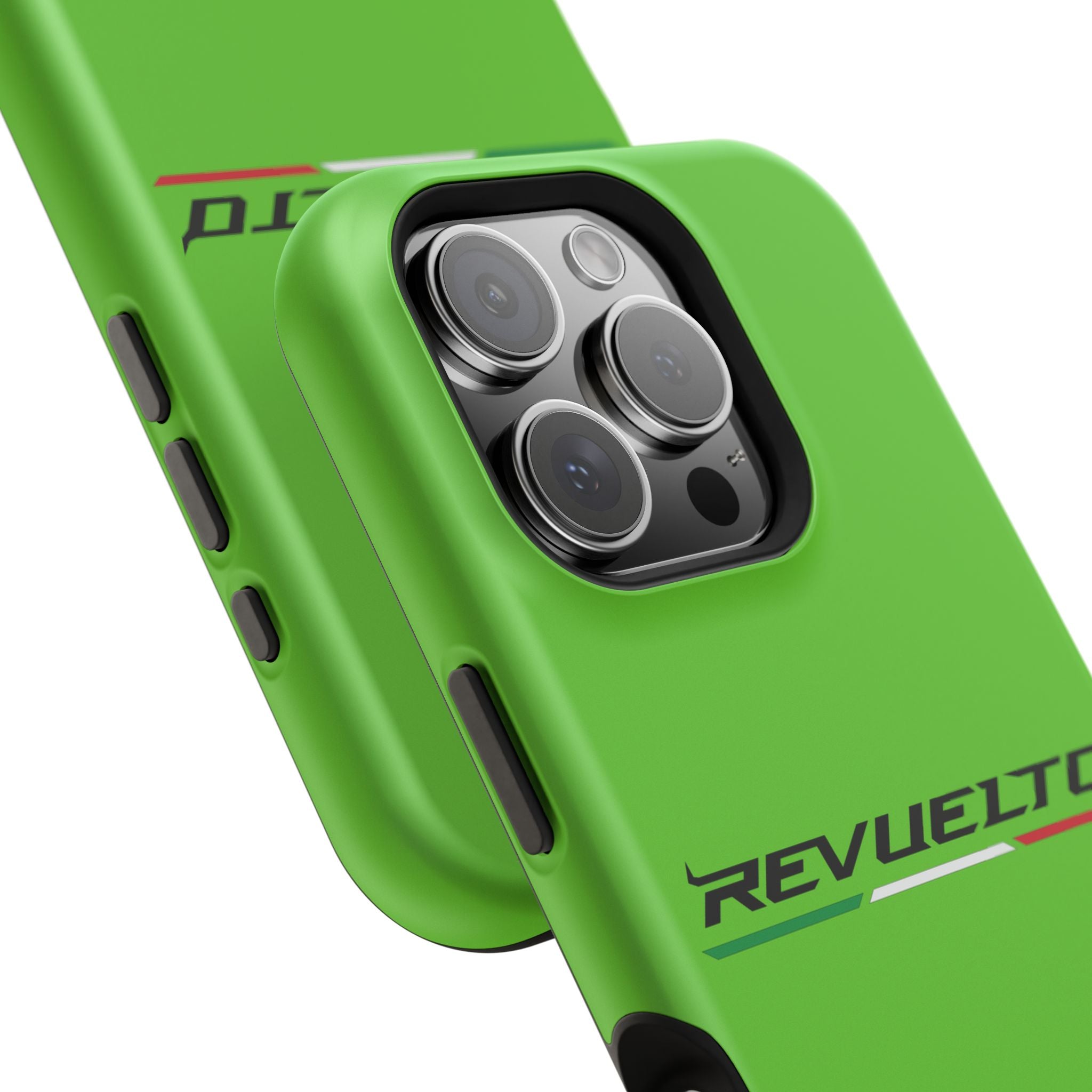 Lamborghini Revuelto Green inspired Magnetic Tough Cases