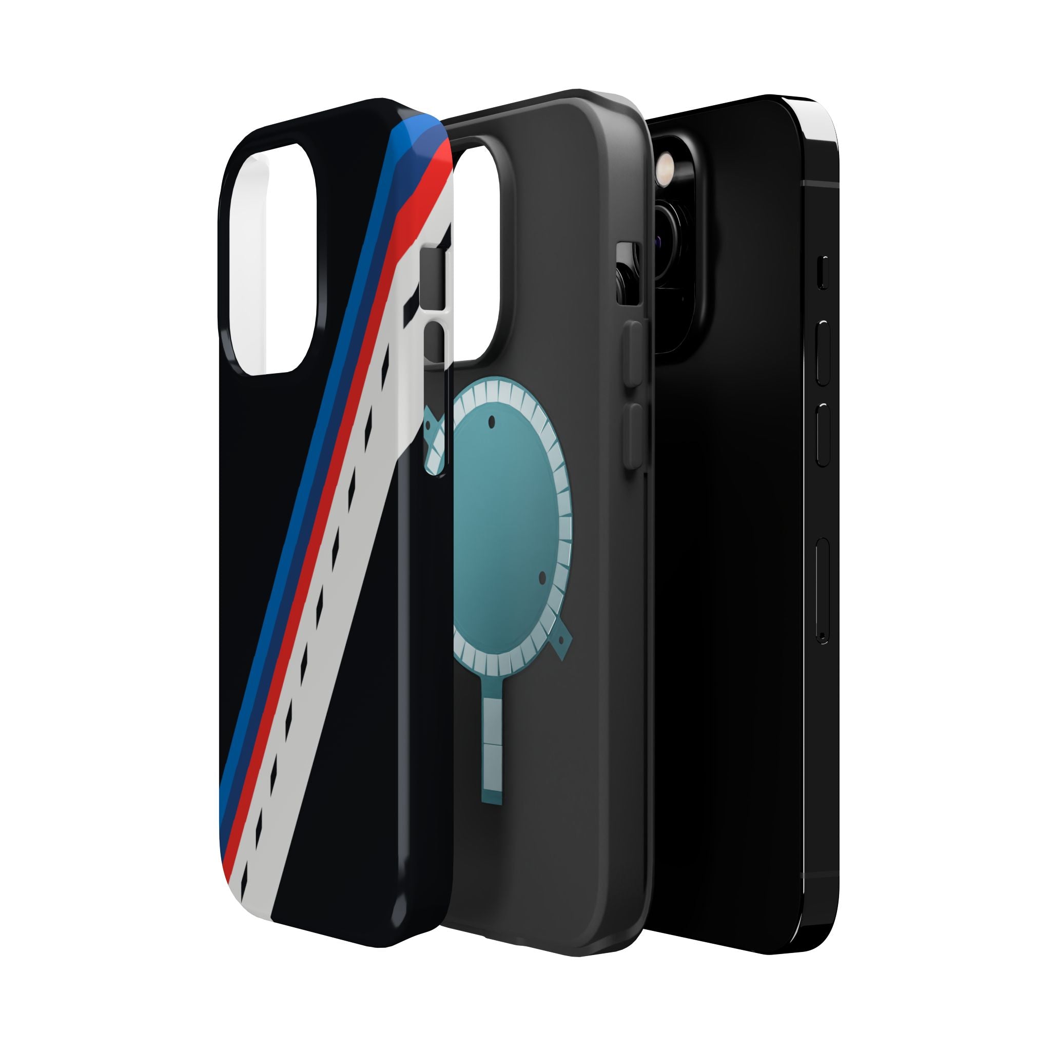 BMW M line inspired Magnetic Tough Cases