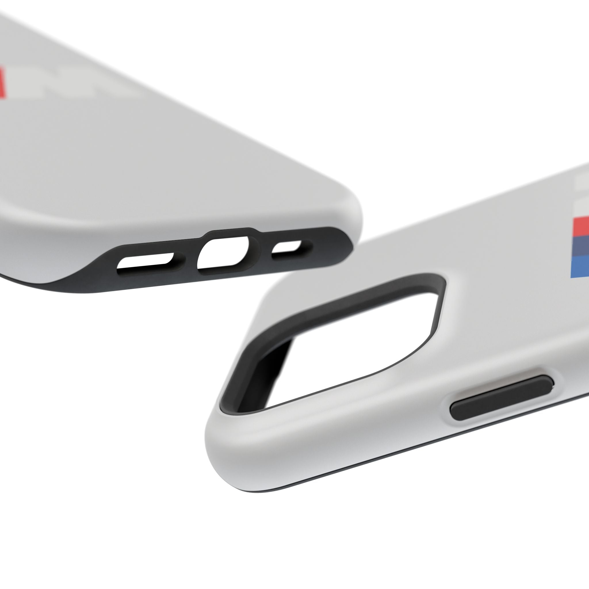 M badge inspired Magnetic Tough Cases