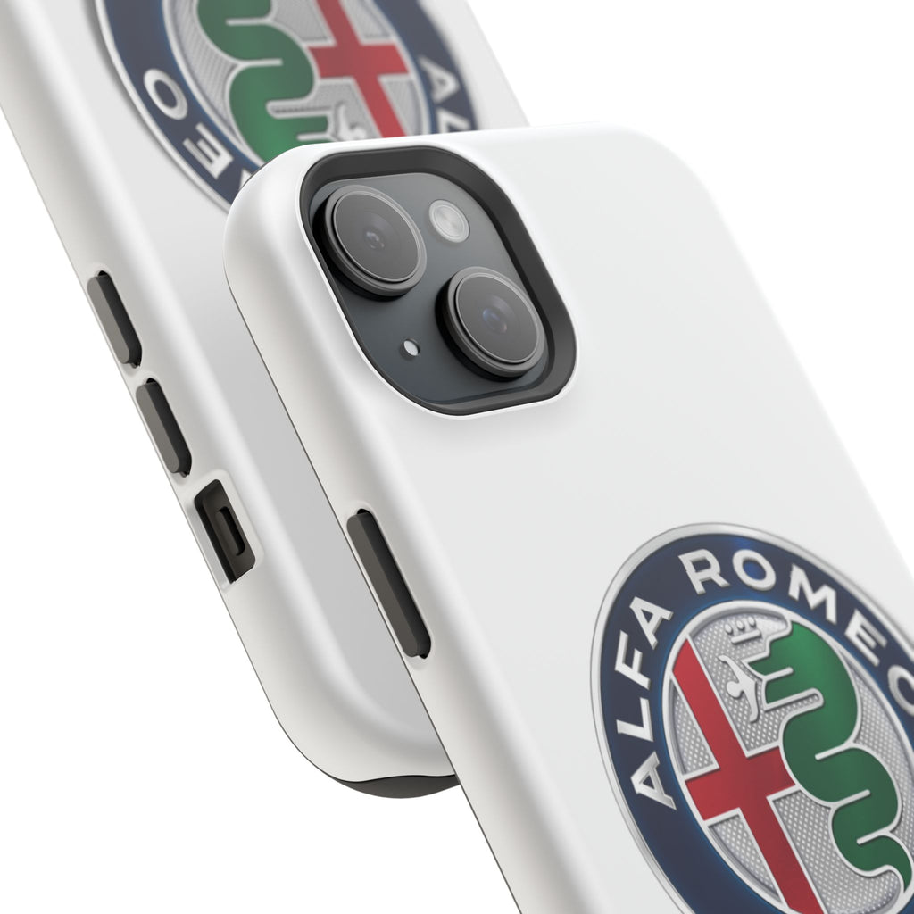 Alfa Romeo White Magnetic Tough Cases