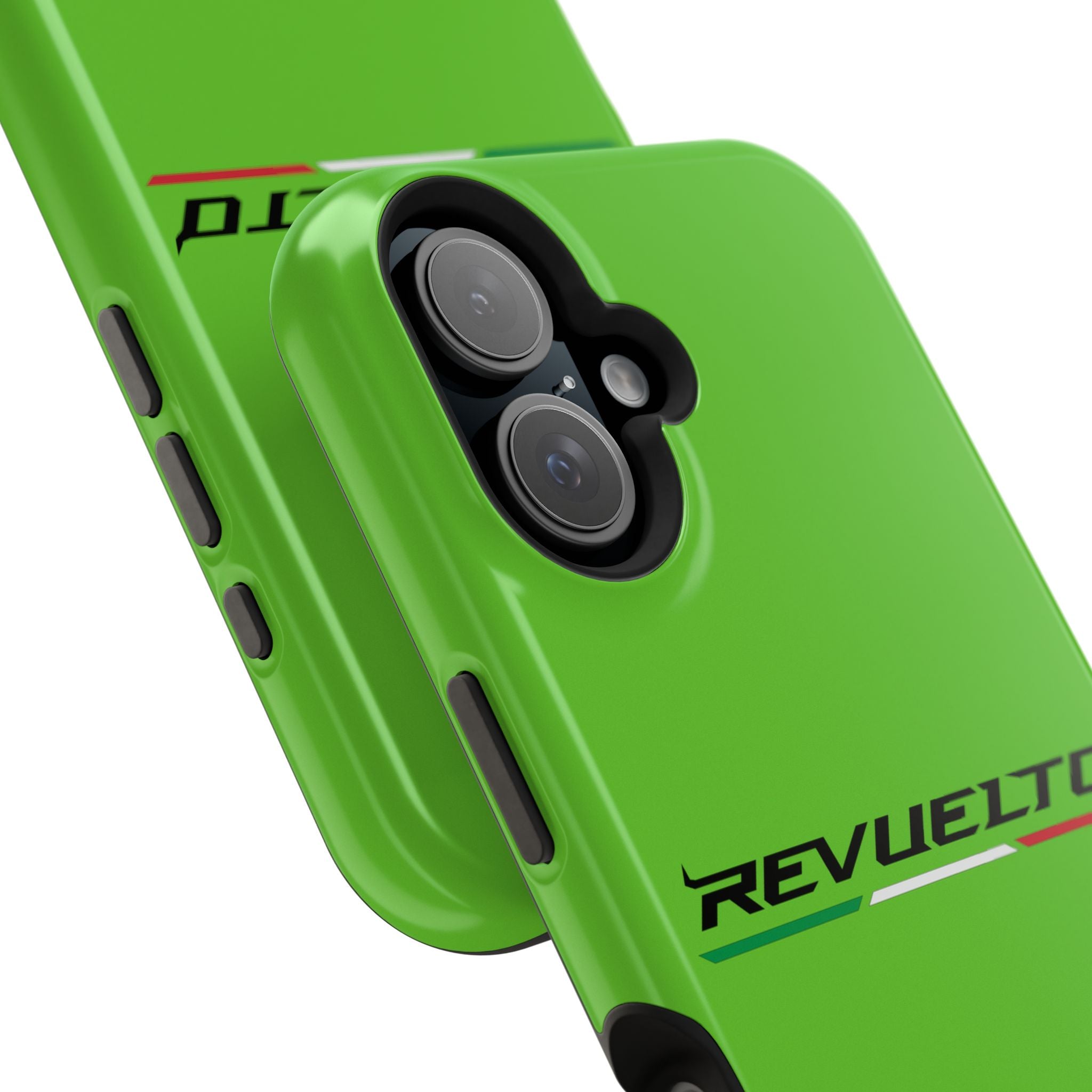 Lamborghini Revuelto Green inspired Magnetic Tough Cases
