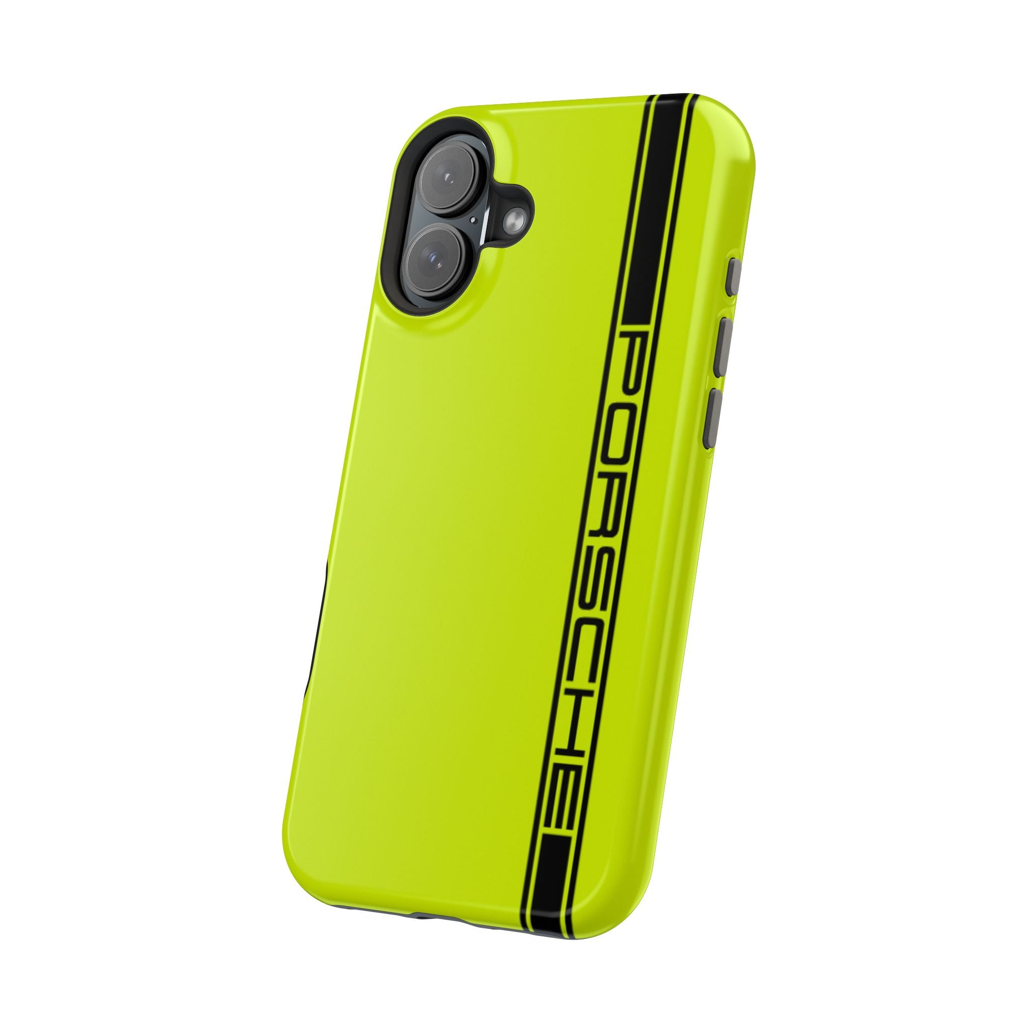 Porsche Acid Green Magnetic Tough Cases