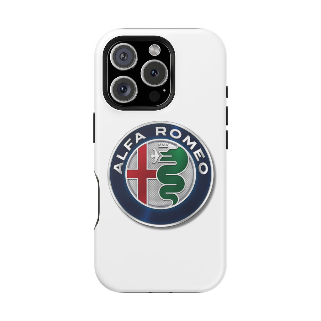Alfa Romeo White Magnetic Tough Cases