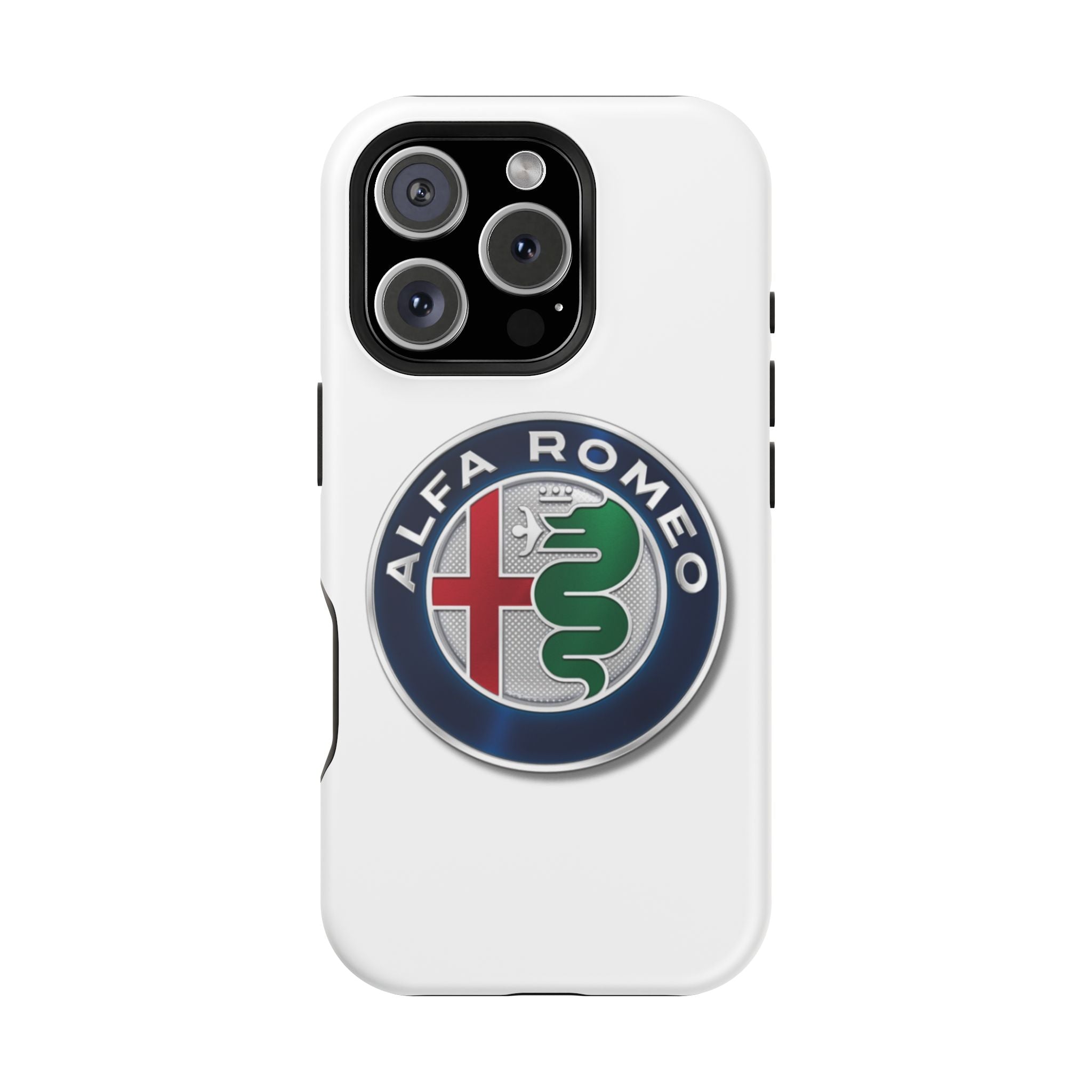 Alfa Romeo White Magnetic Tough Cases