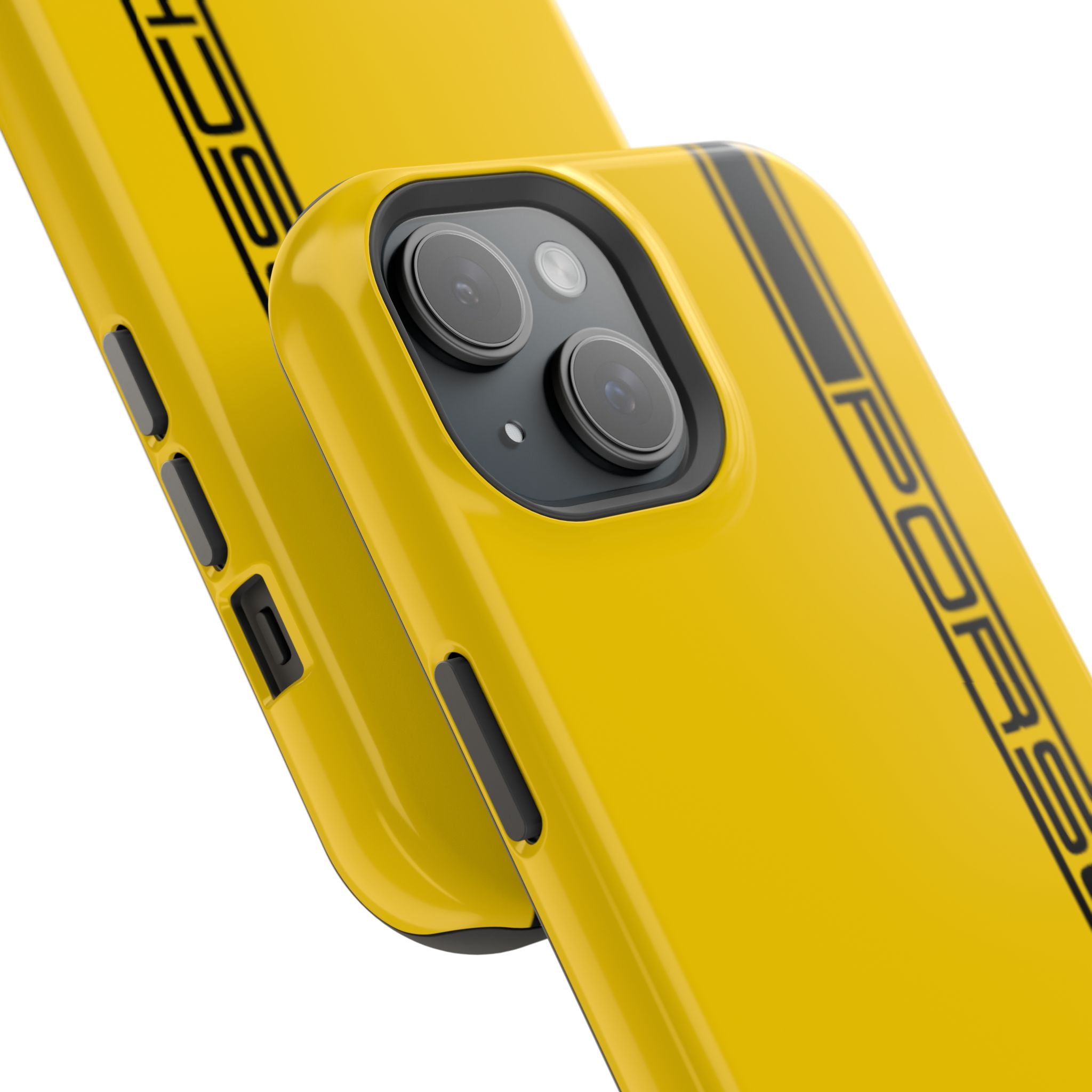 Porsche Speed yellow inspired Magnetic Tough Cases