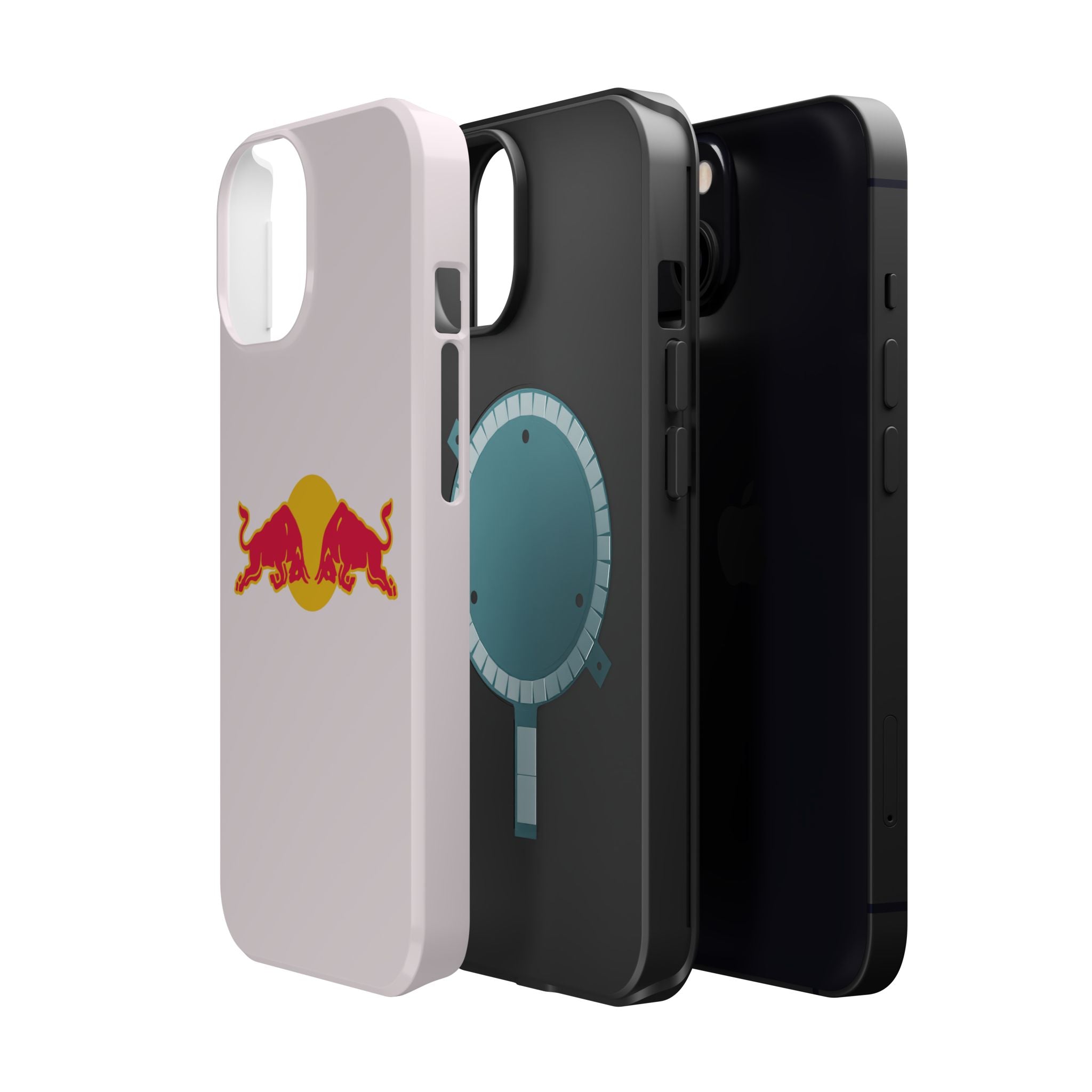 Red Bull white inspired Magnetic Tough Cases