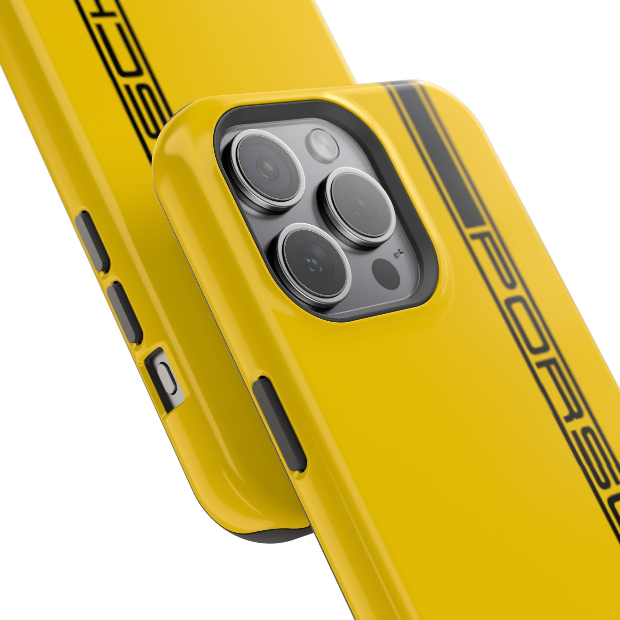 Porsche Speed yellow inspired Magnetic Tough Cases
