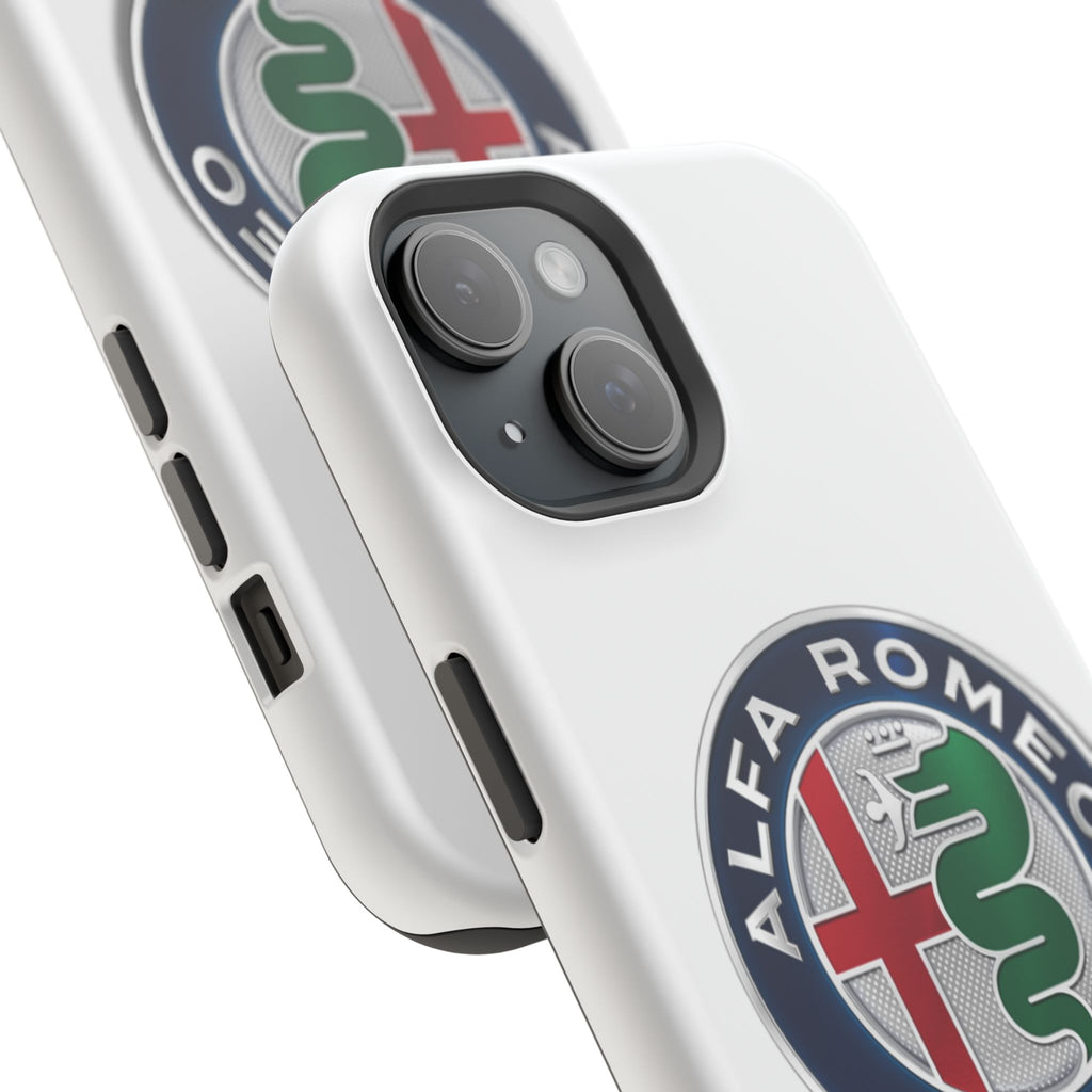 Alfa Romeo White Magnetic Tough Cases