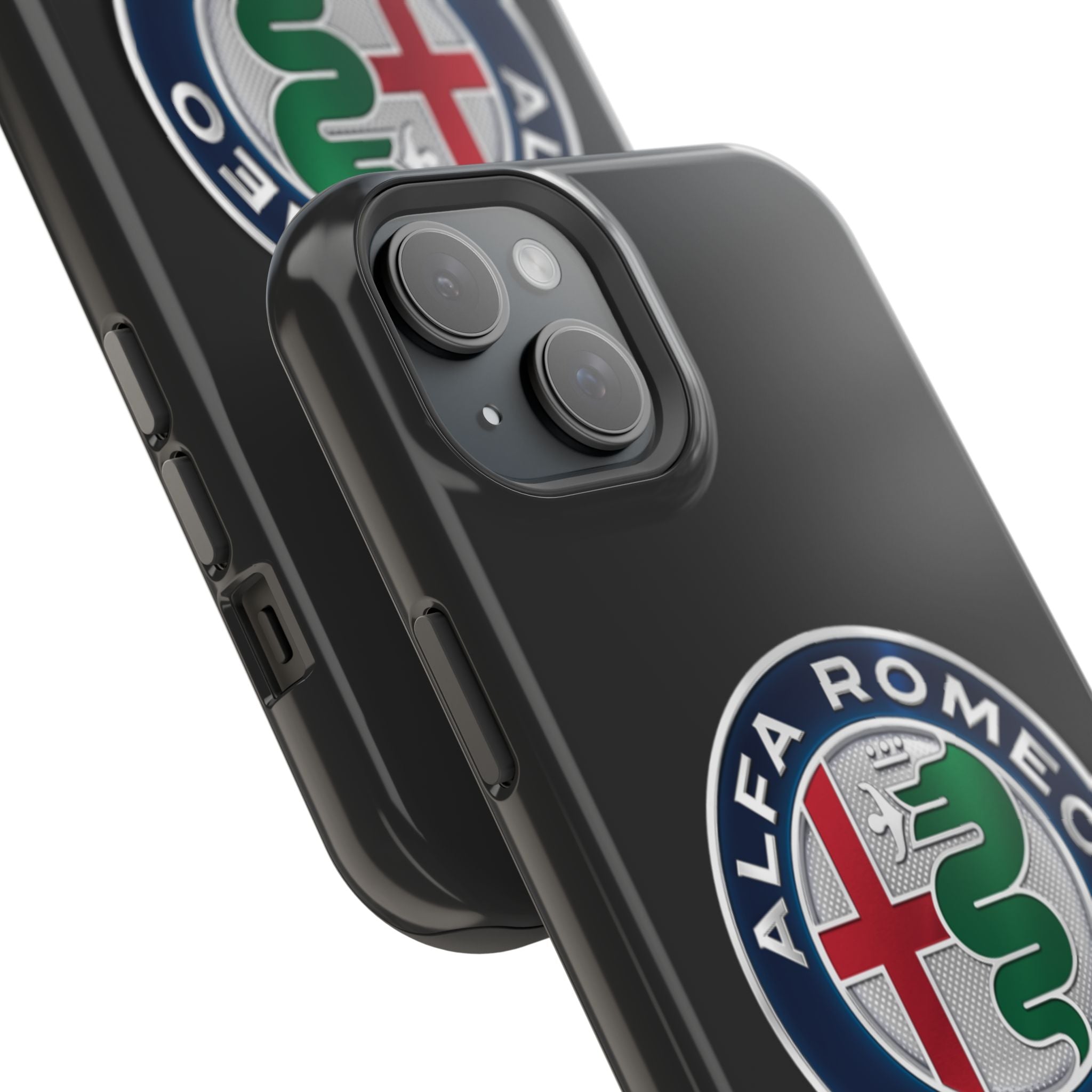 Alfa romeo black Magnetic Tough Cases