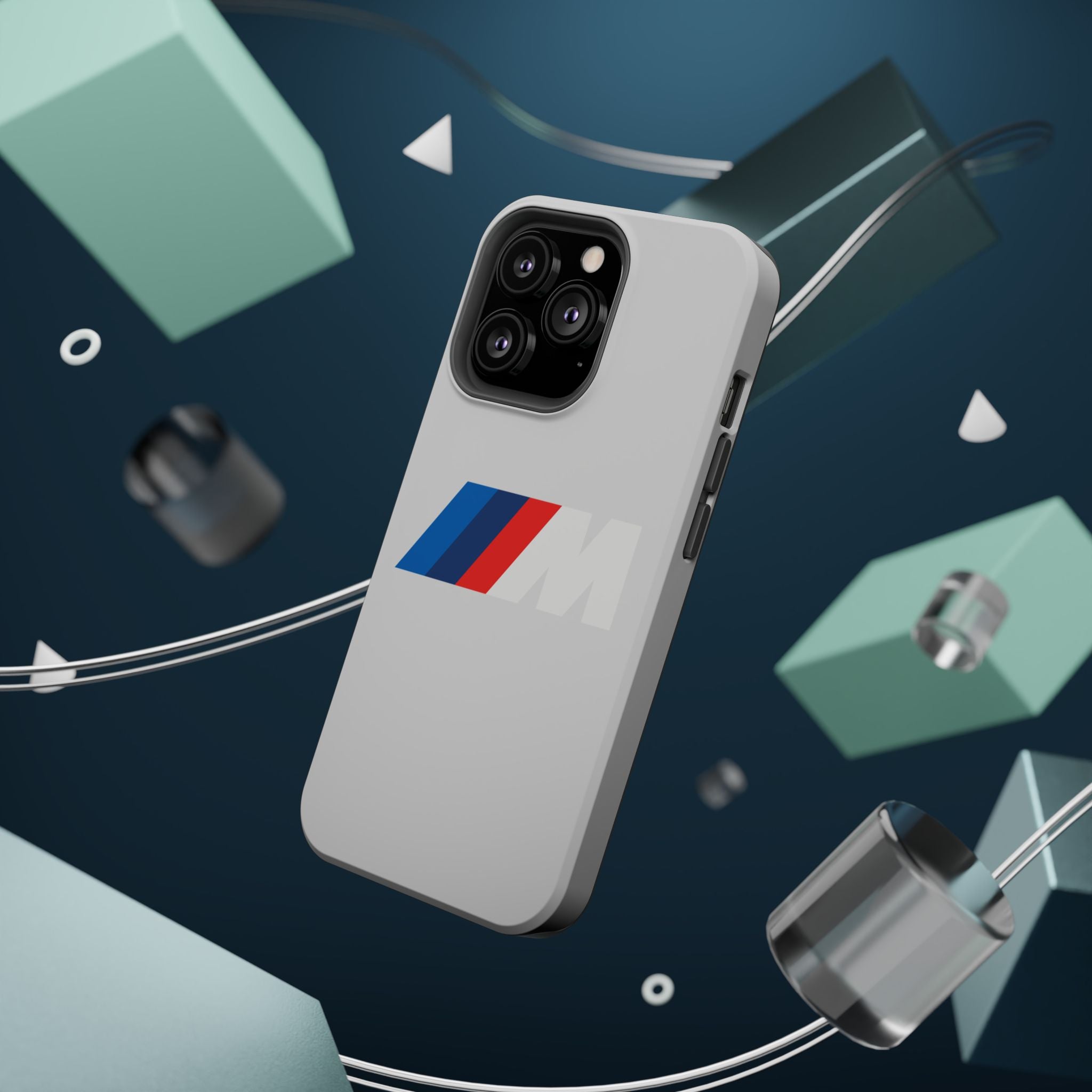 M badge inspired Magnetic Tough Cases