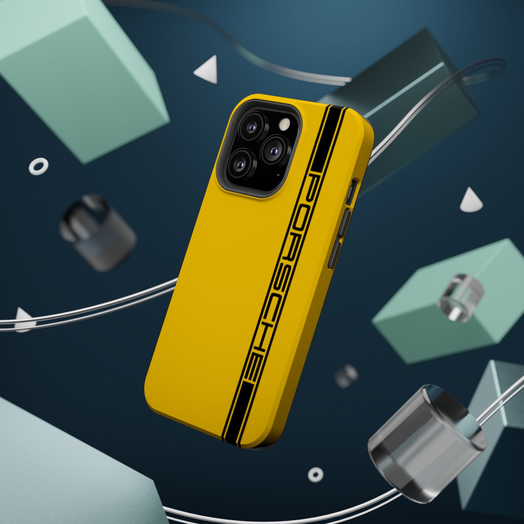 Porsche Speed yellow inspired Magnetic Tough Cases