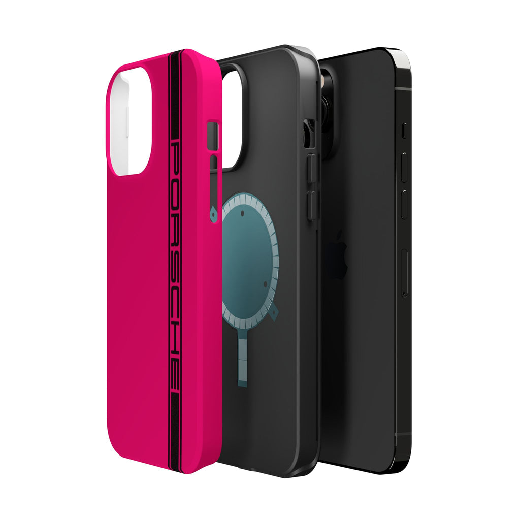 Porsche Rubystar colored inspired Magnetic Tough Cases