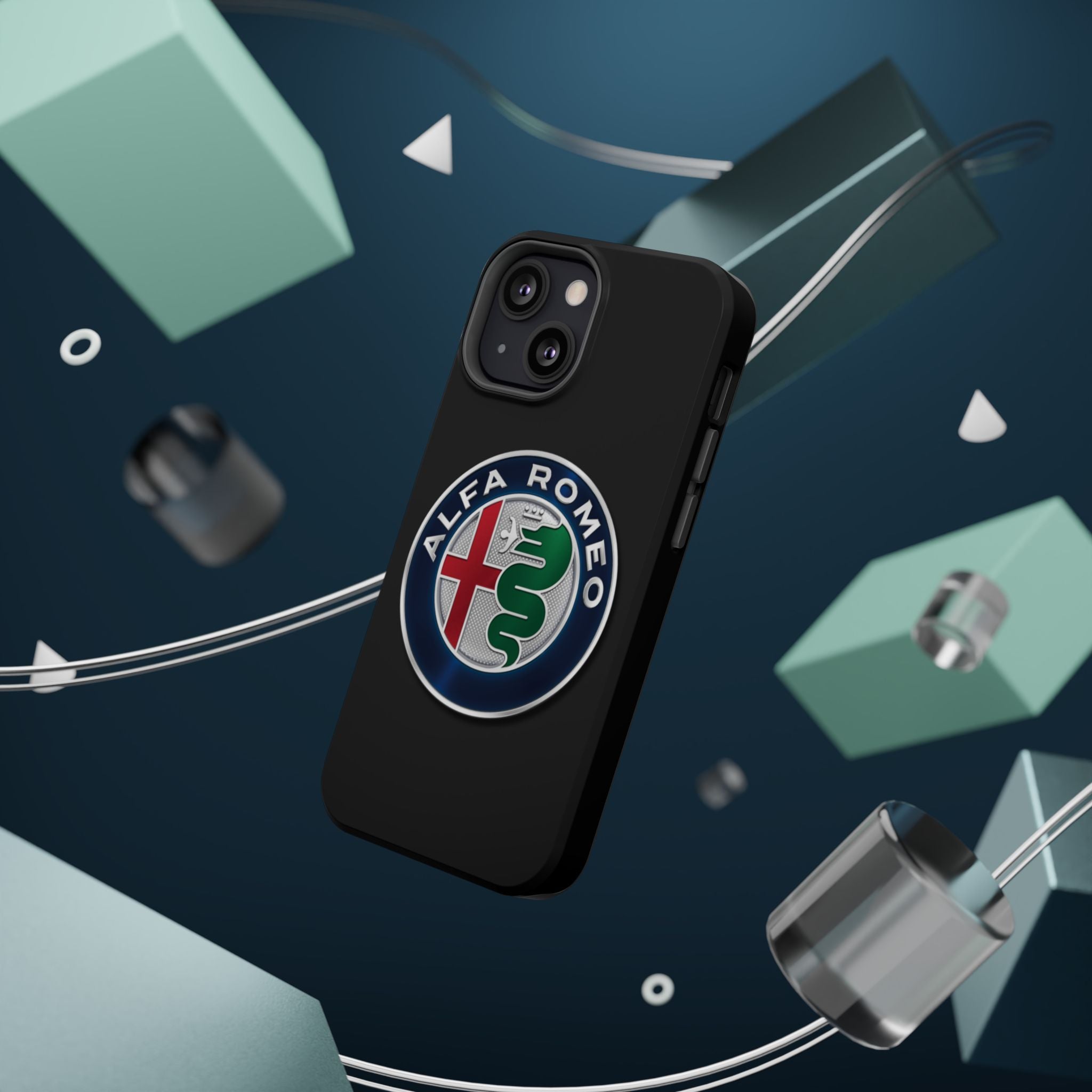 Vesuvio Gray inspired Magnetic Tough Cases
