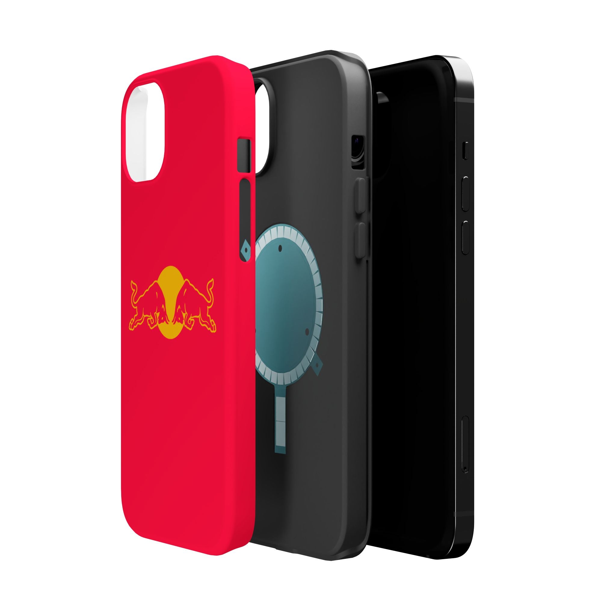 Red Bull red inspired Magnetic Tough Cases