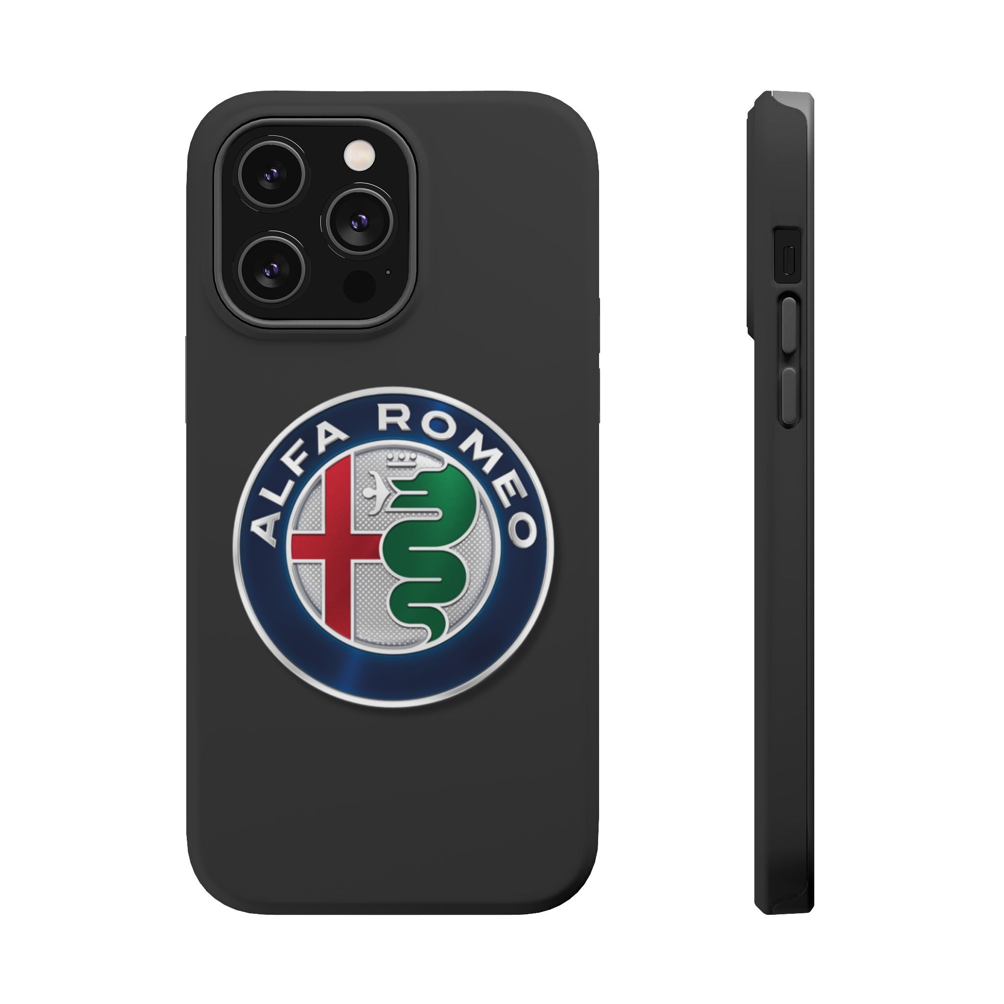 Alfa romeo black Magnetic Tough Cases
