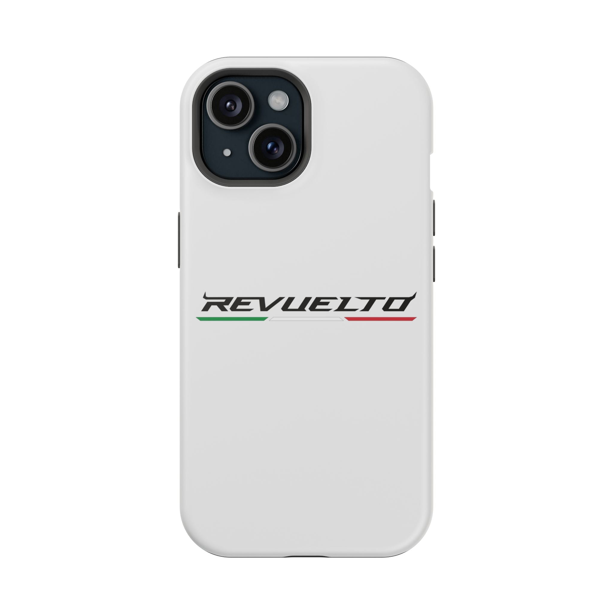 Lamborghini Revuelto White inspired Magnetic Tough Cases