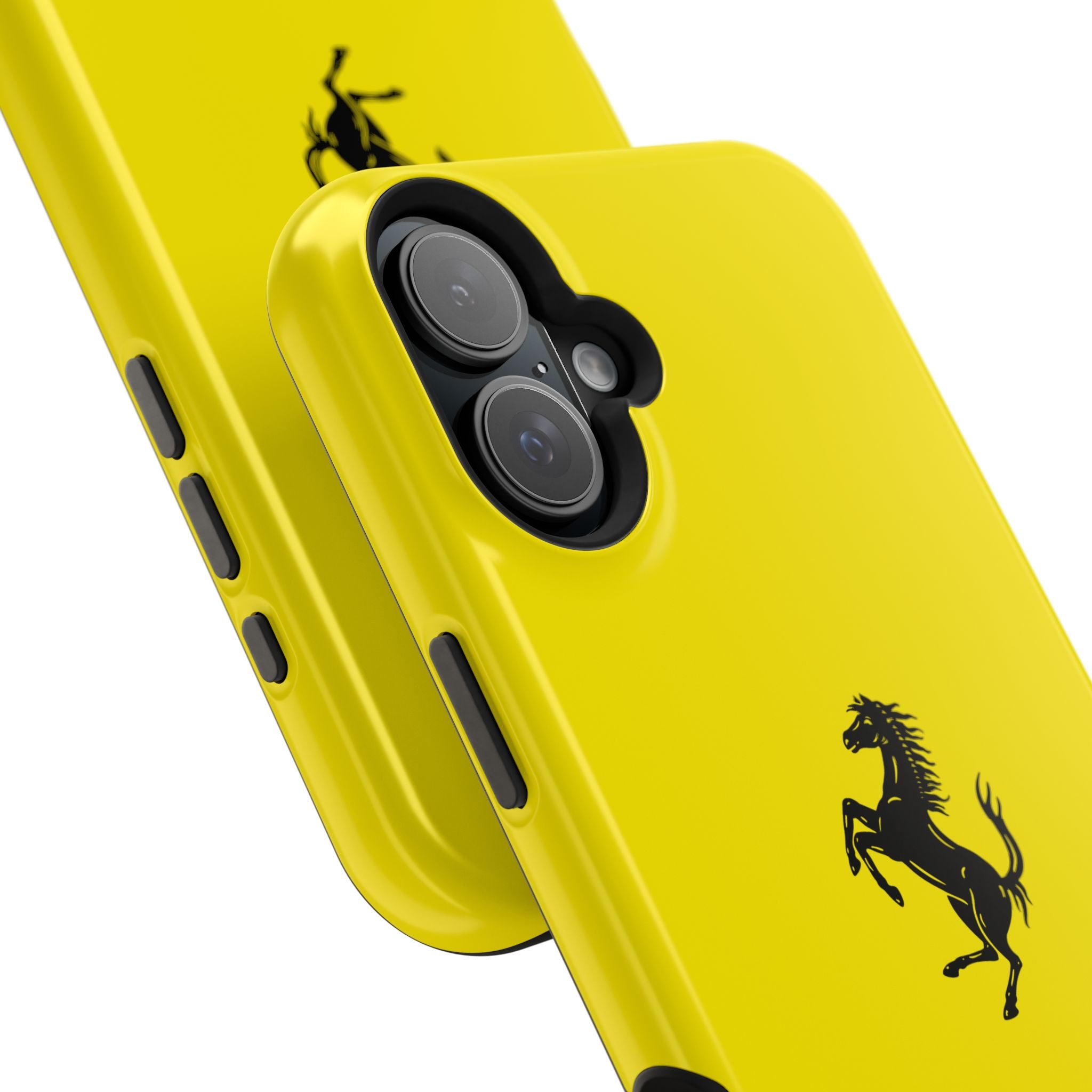 Ferrari horse Giallo Modena inspired Tough Cases