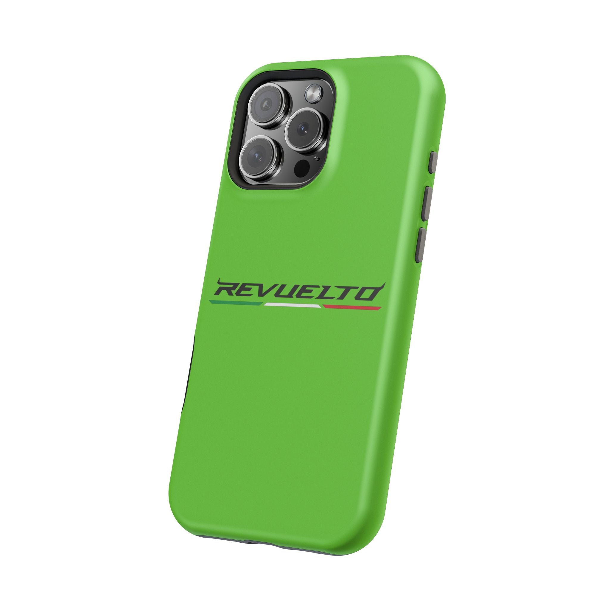 Lamborghini Revuelto Green inspired Magnetic Tough Cases