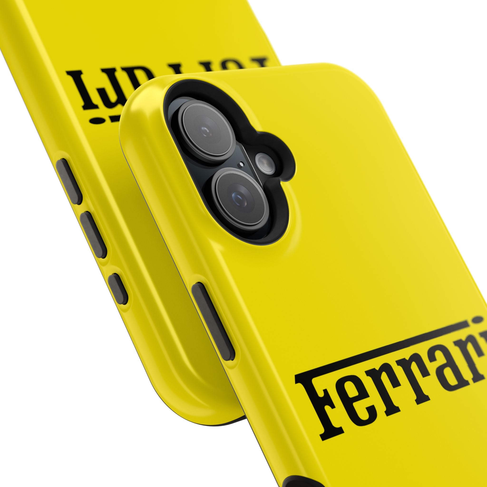 Ferrari Giallo Modena Inspired Magnetic Tough Cases