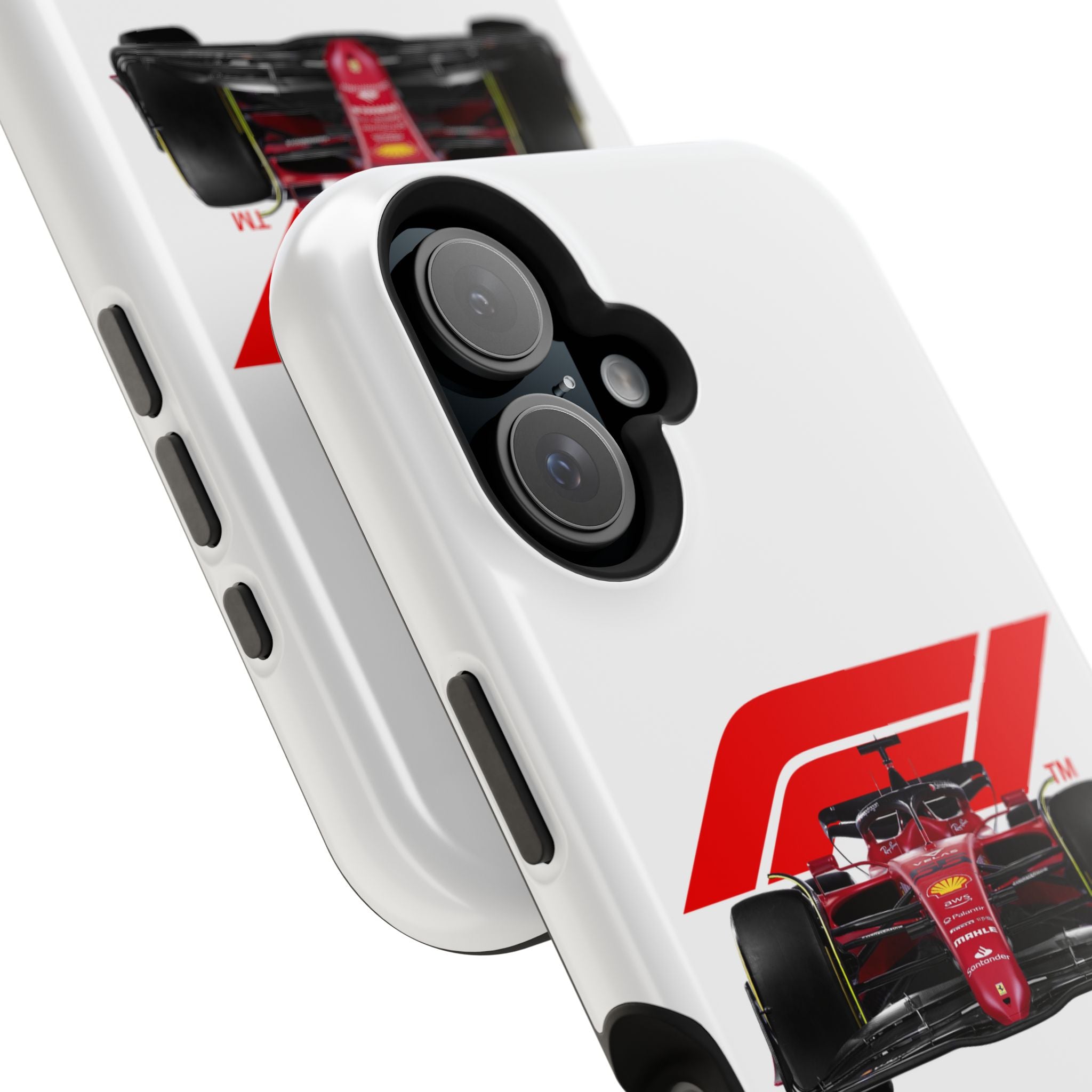 F1 inspired magnetic Tough Cases