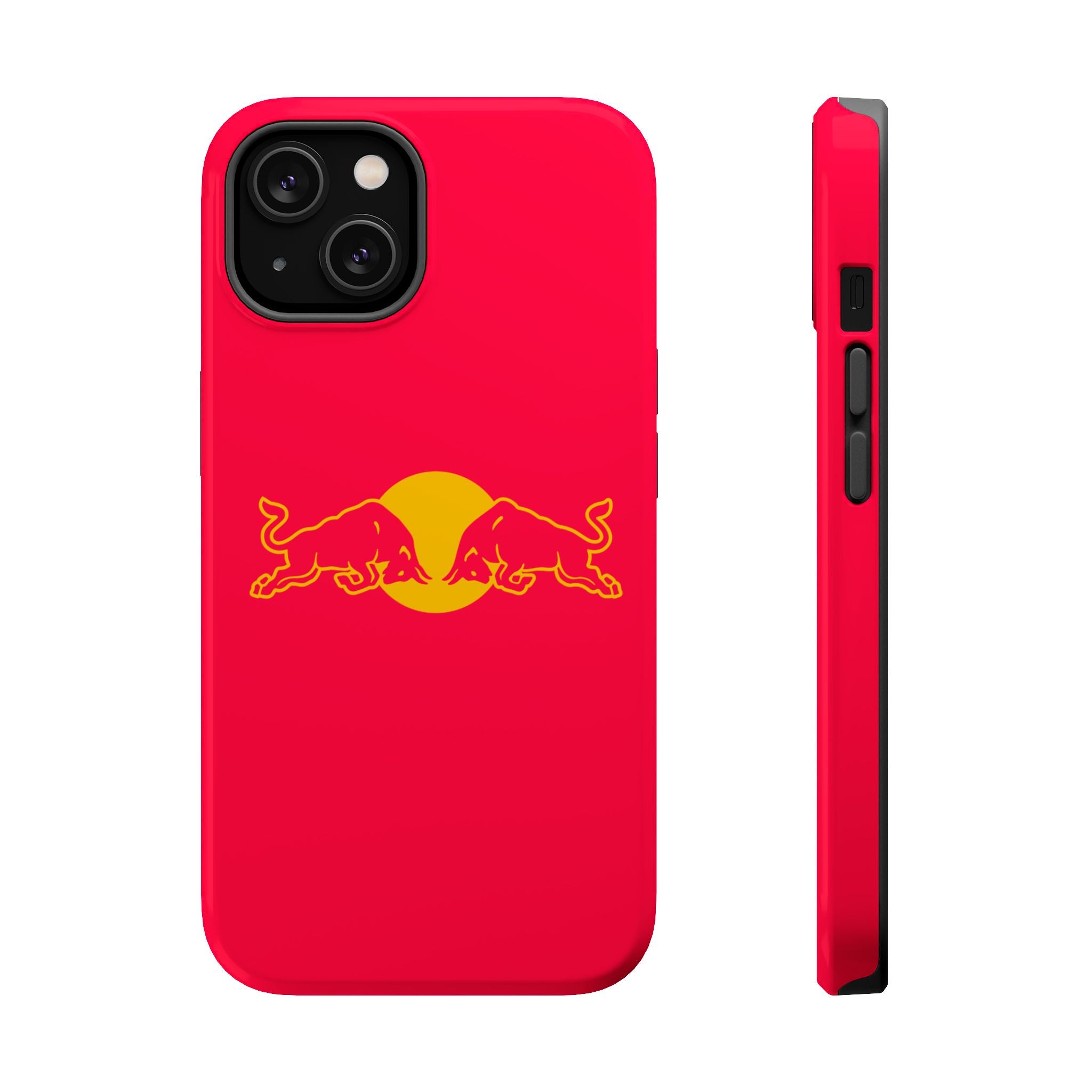 Red Bull red inspired Magnetic Tough Cases