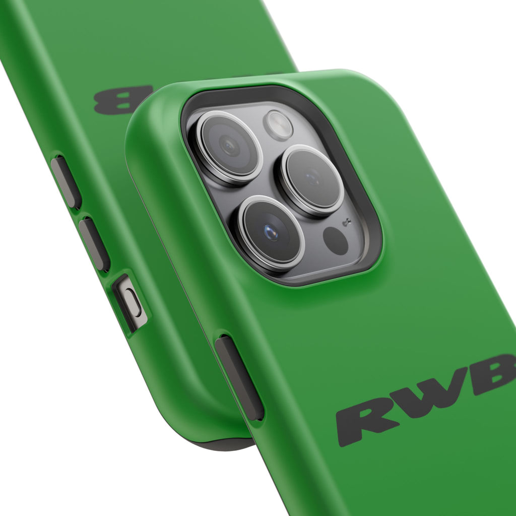 Estuches magnéticos resistentes inspirados en el verde víbora de RWB