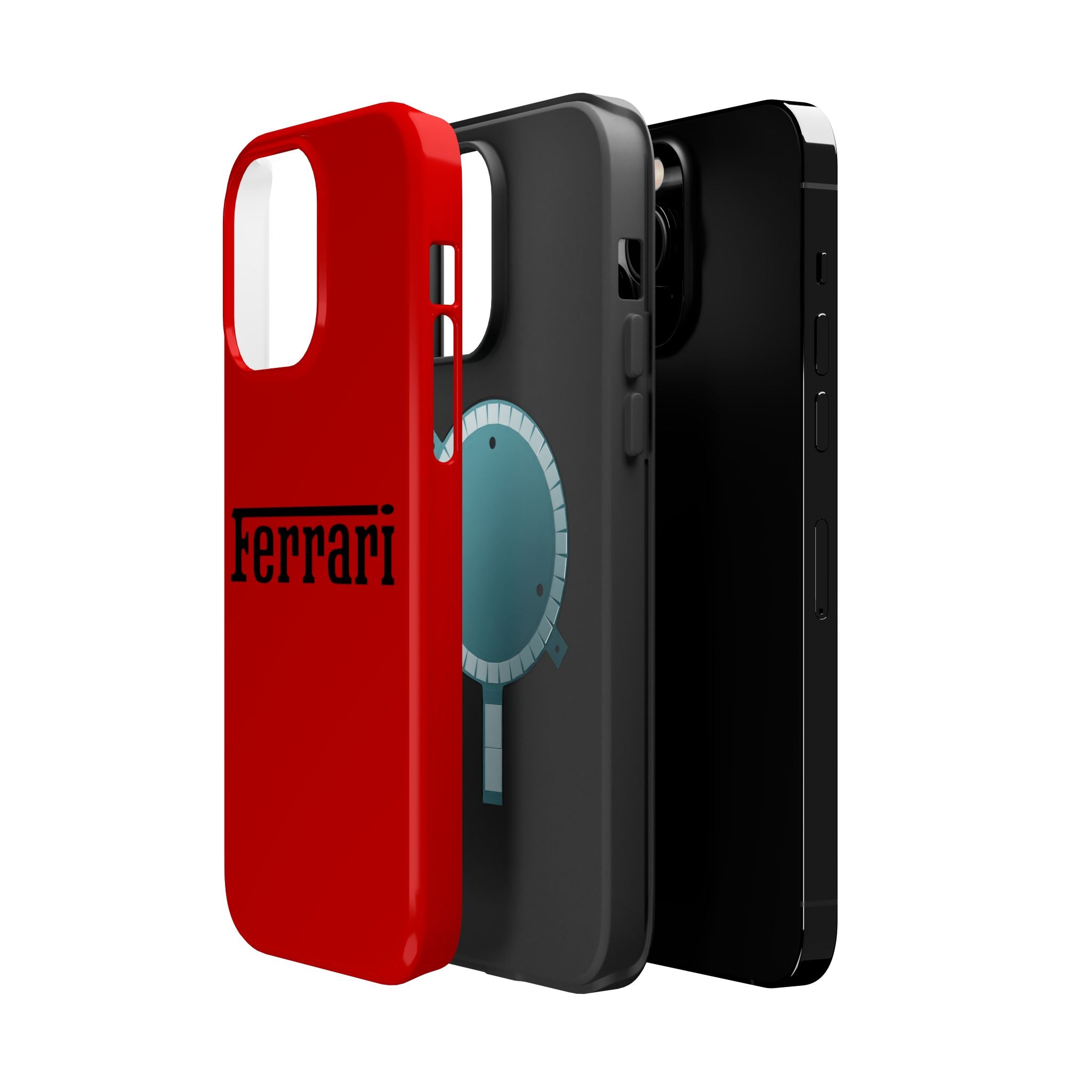 Ferrari Rosso corsa inspired Magnetic Tough Cases