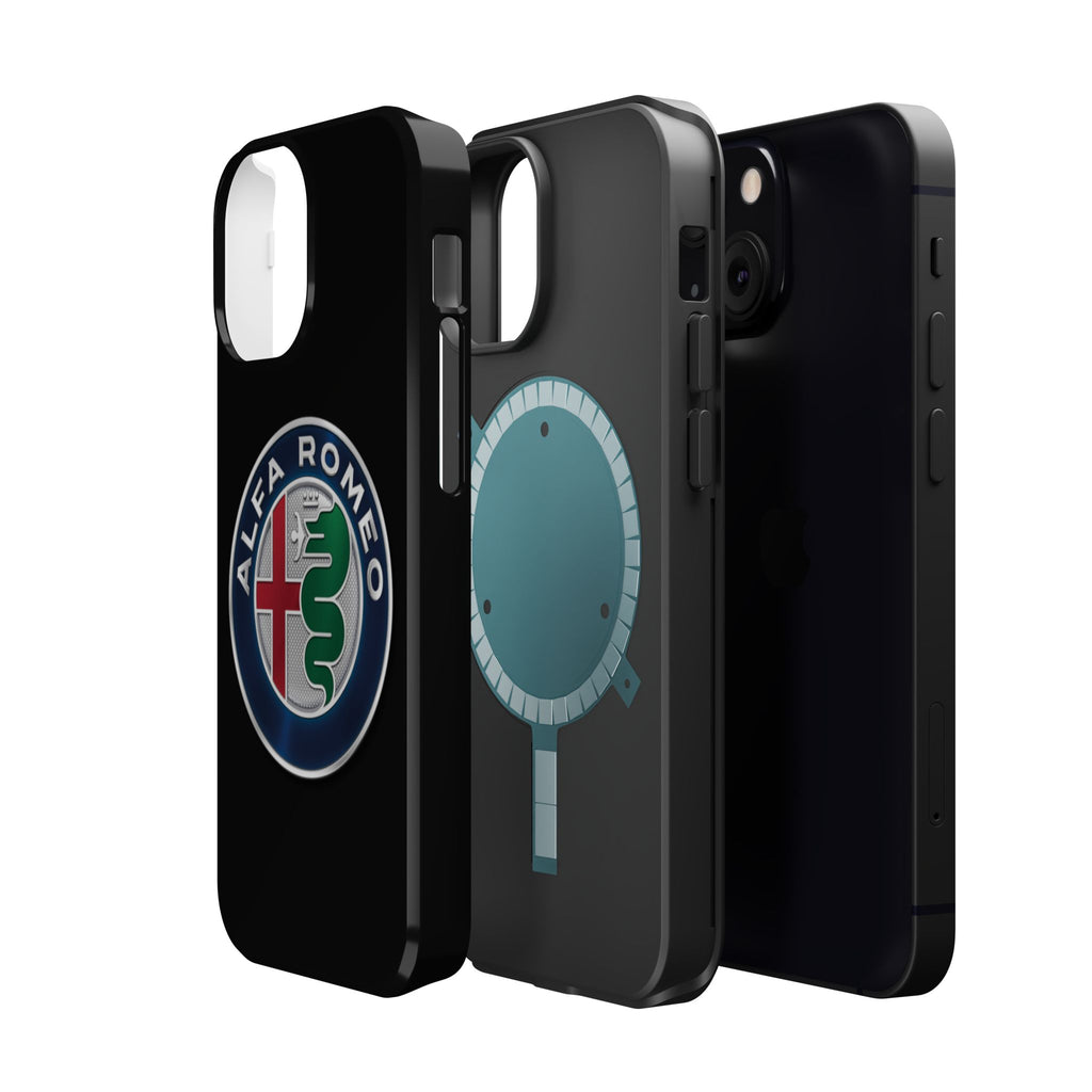 Alfa romeo Dark black inspired Magnetic Tough Cases