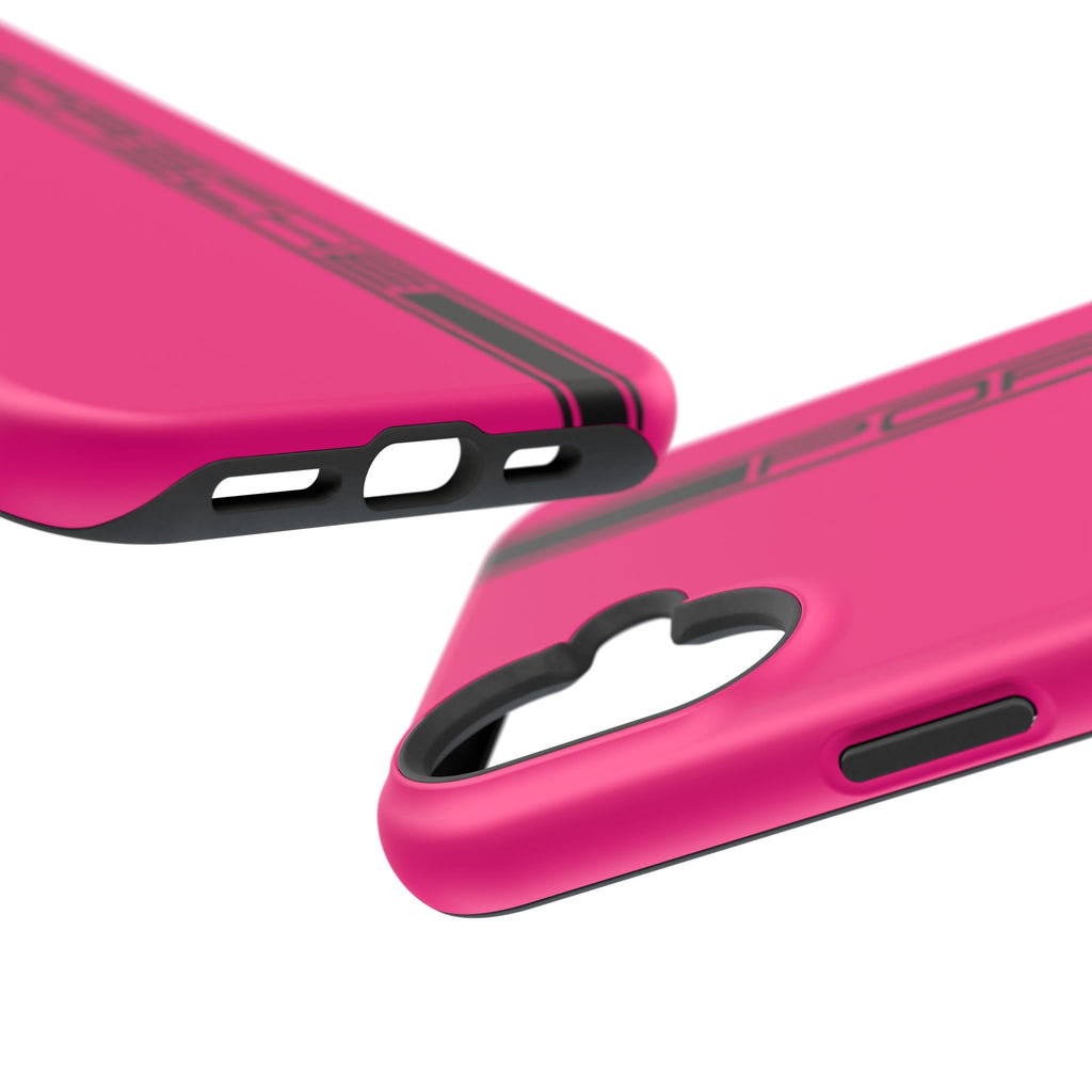 Porsche Rubystar colored inspired Magnetic Tough Cases